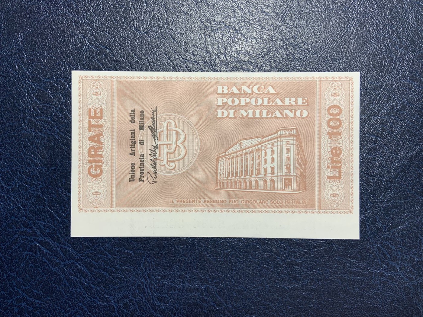 收藏联盟Quantum Auction 第294期拍卖 巴哈马彩背女王珍品 意大利1977年米兰银行100里拉革命临时紧急币 品相全新UNC 少见