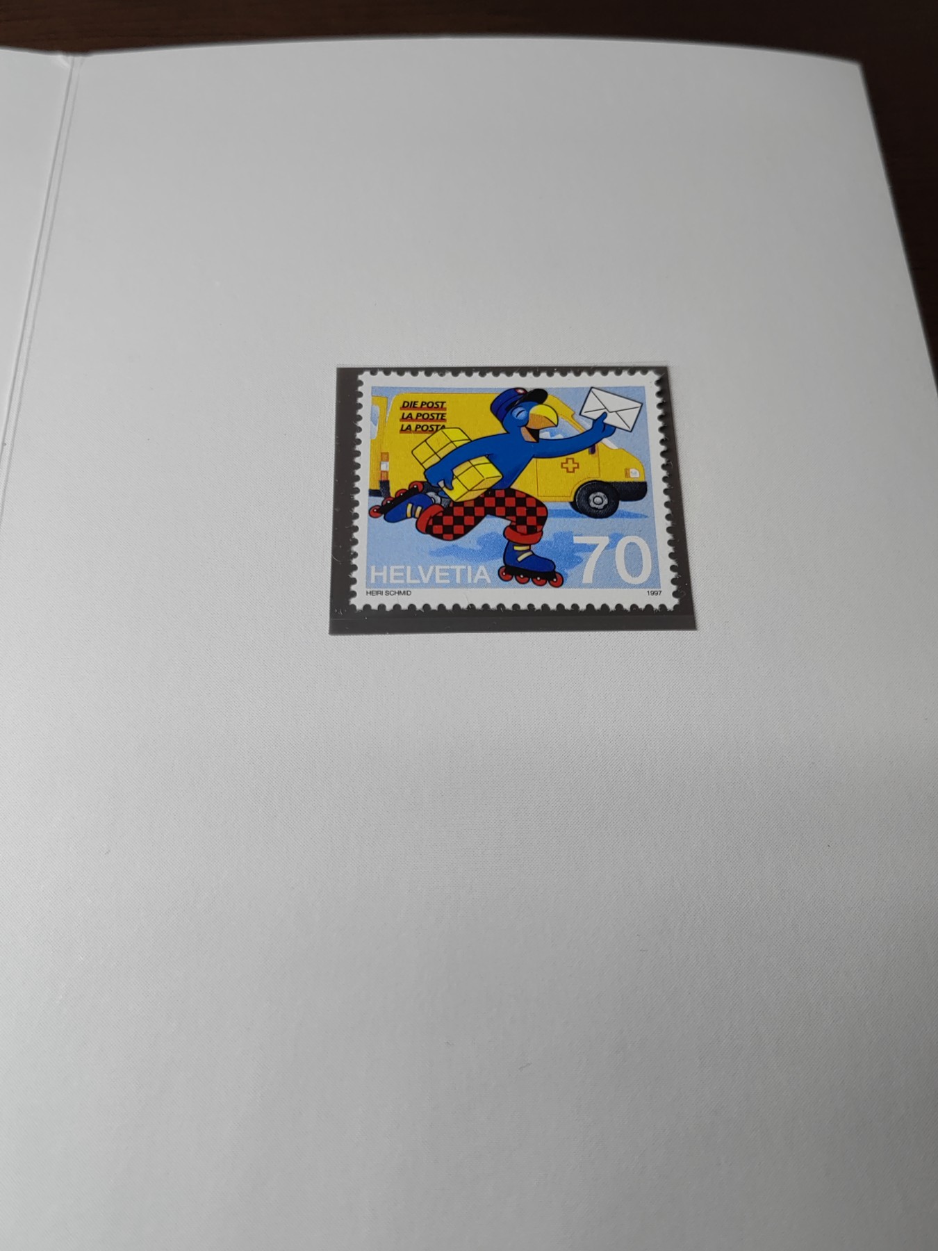 外国邮品精品专场（秒杀）第①②场 瑞士1997年全新邮折