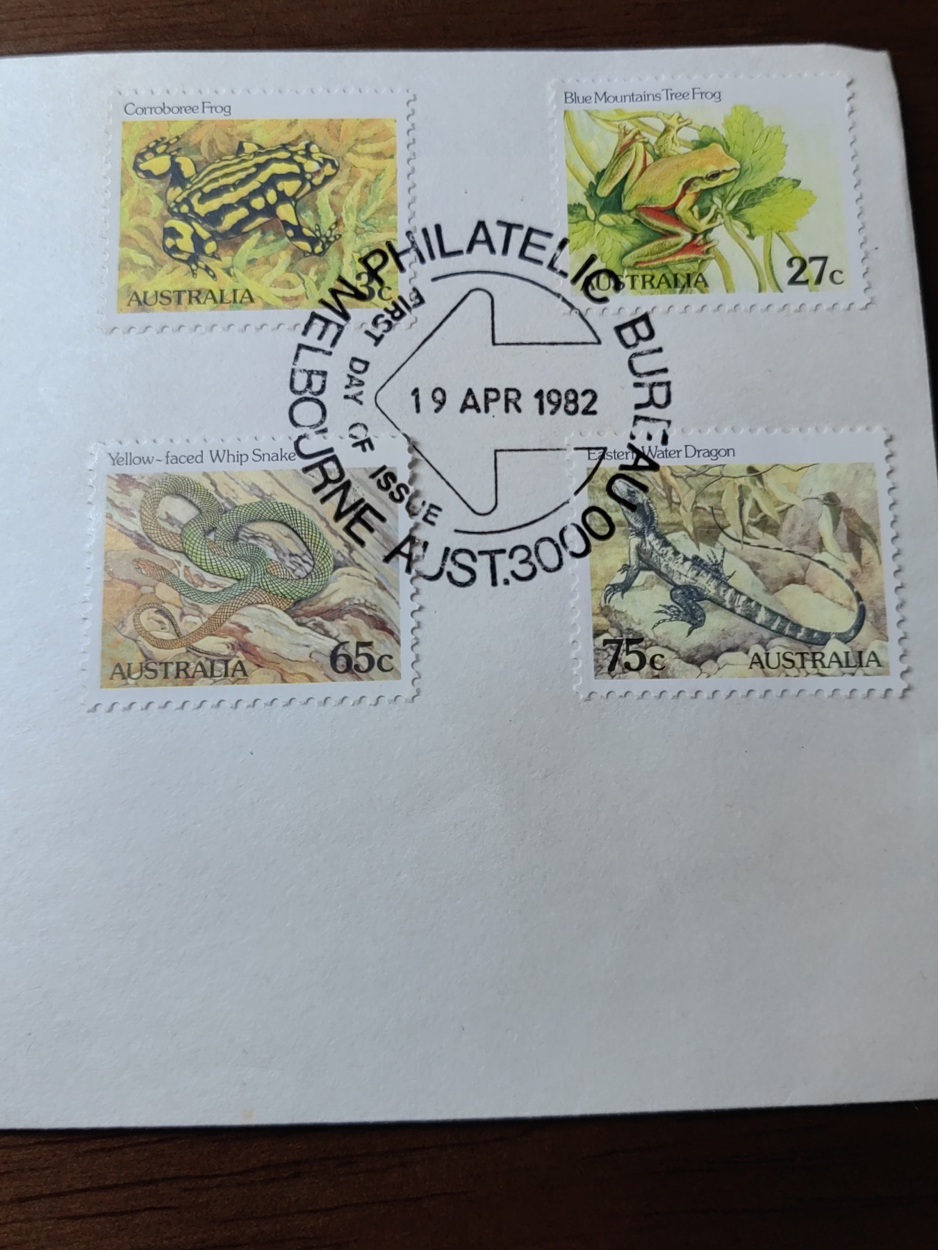 外国邮品精品专场（秒杀）第①②场 澳大利亚动物 1982年 