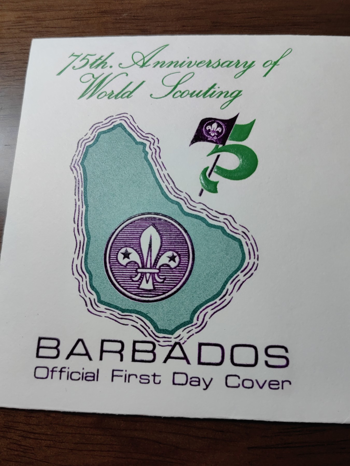 外国邮品精品专场（秒杀）第①②场  巴巴多斯 世界童子军运动75周年纪念1907-1982
