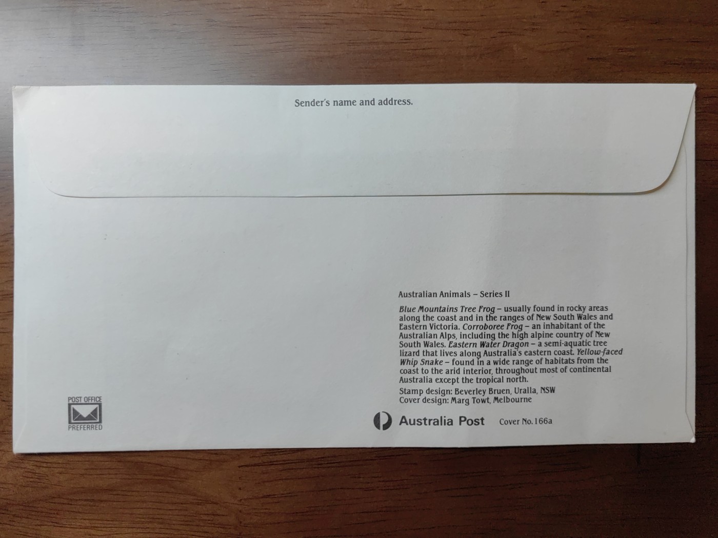 外国邮品精品专场（秒杀）第①②场 澳大利亚动物 1982年 