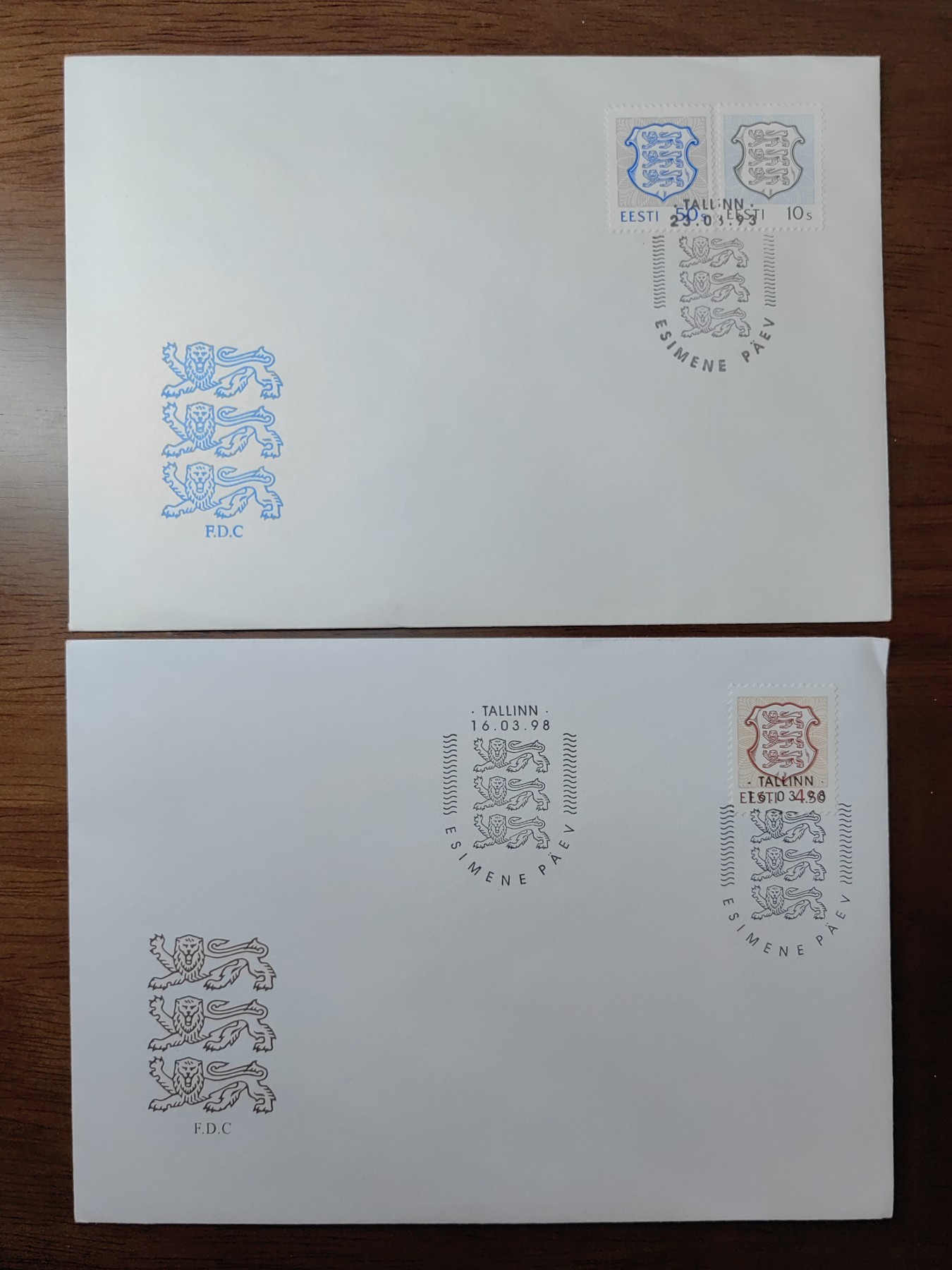 外国邮品精品专场（秒杀）第①②场 爱沙尼亚纪念封2件