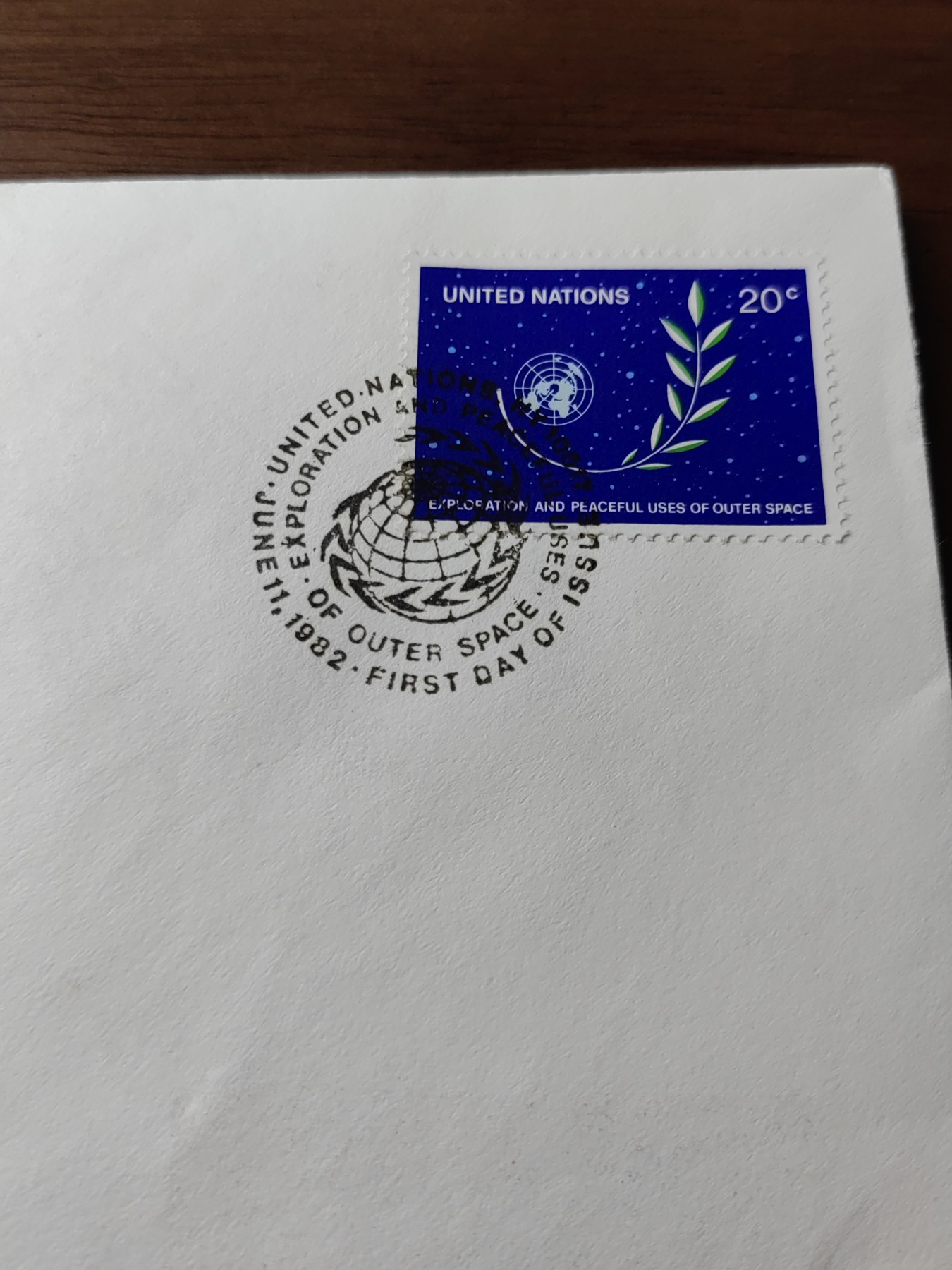 外国精品邮封（拍卖）第②③场 联合国日内瓦1982年 国际外层空间