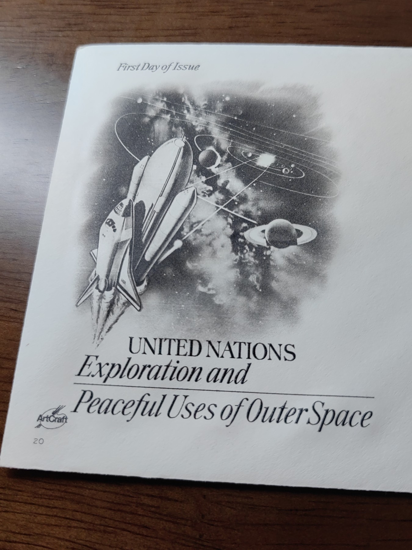 外国精品邮封（拍卖）第②③场 联合国日内瓦1982年 国际外层空间