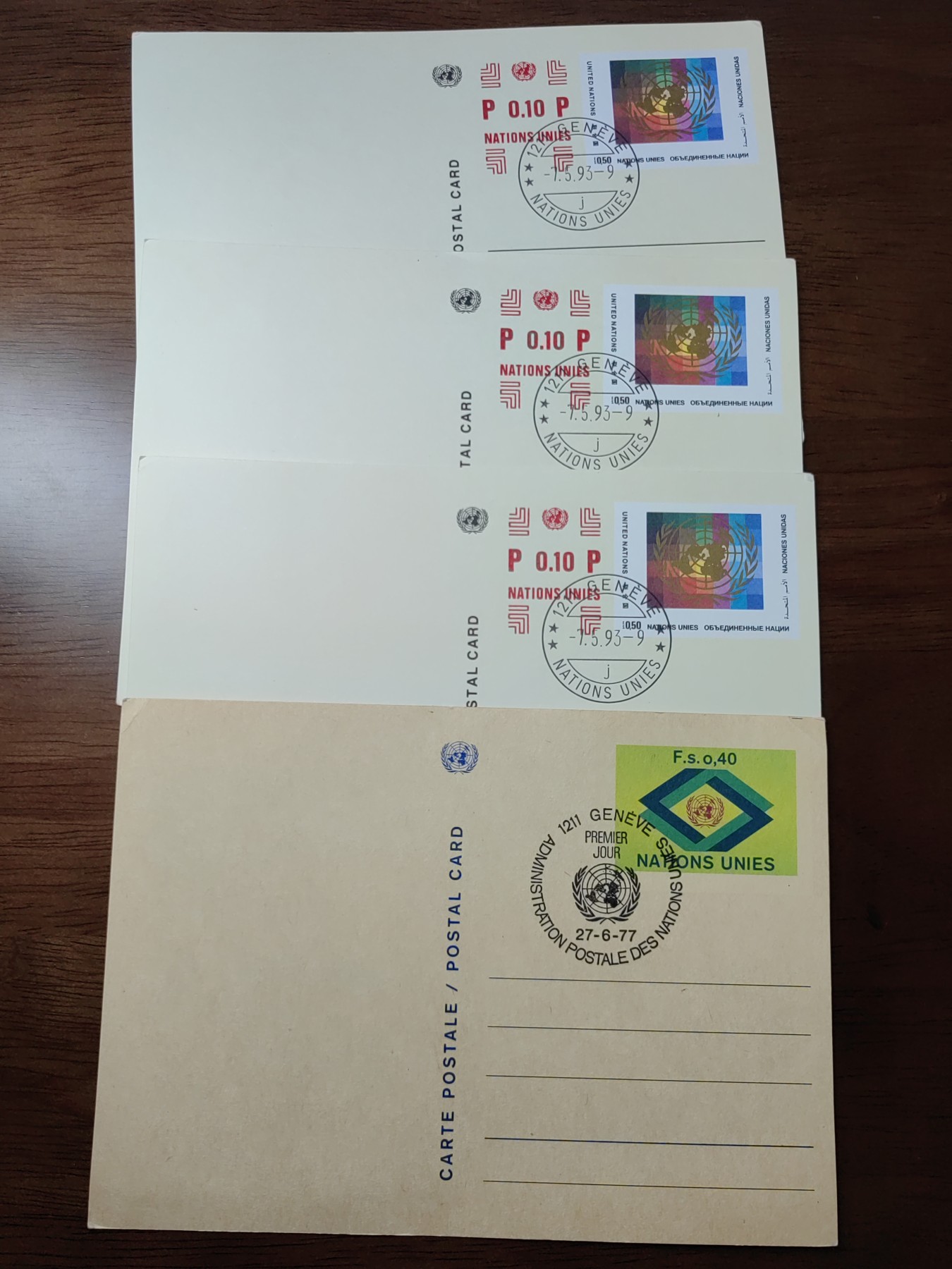 外国邮品精品专场（秒杀）第①②场 联合国老戳片