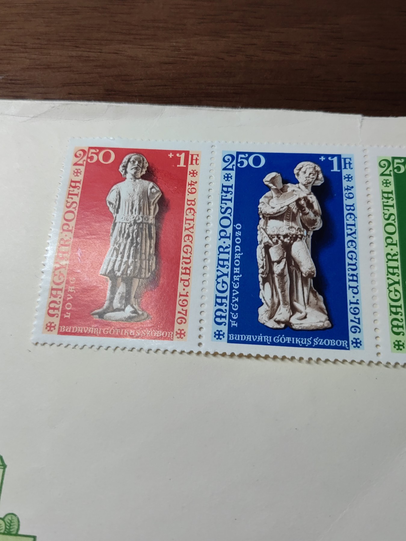 外国邮品精品专场（秒杀）第①②场 匈牙利1976年 博物馆古代人物雕塑 4全