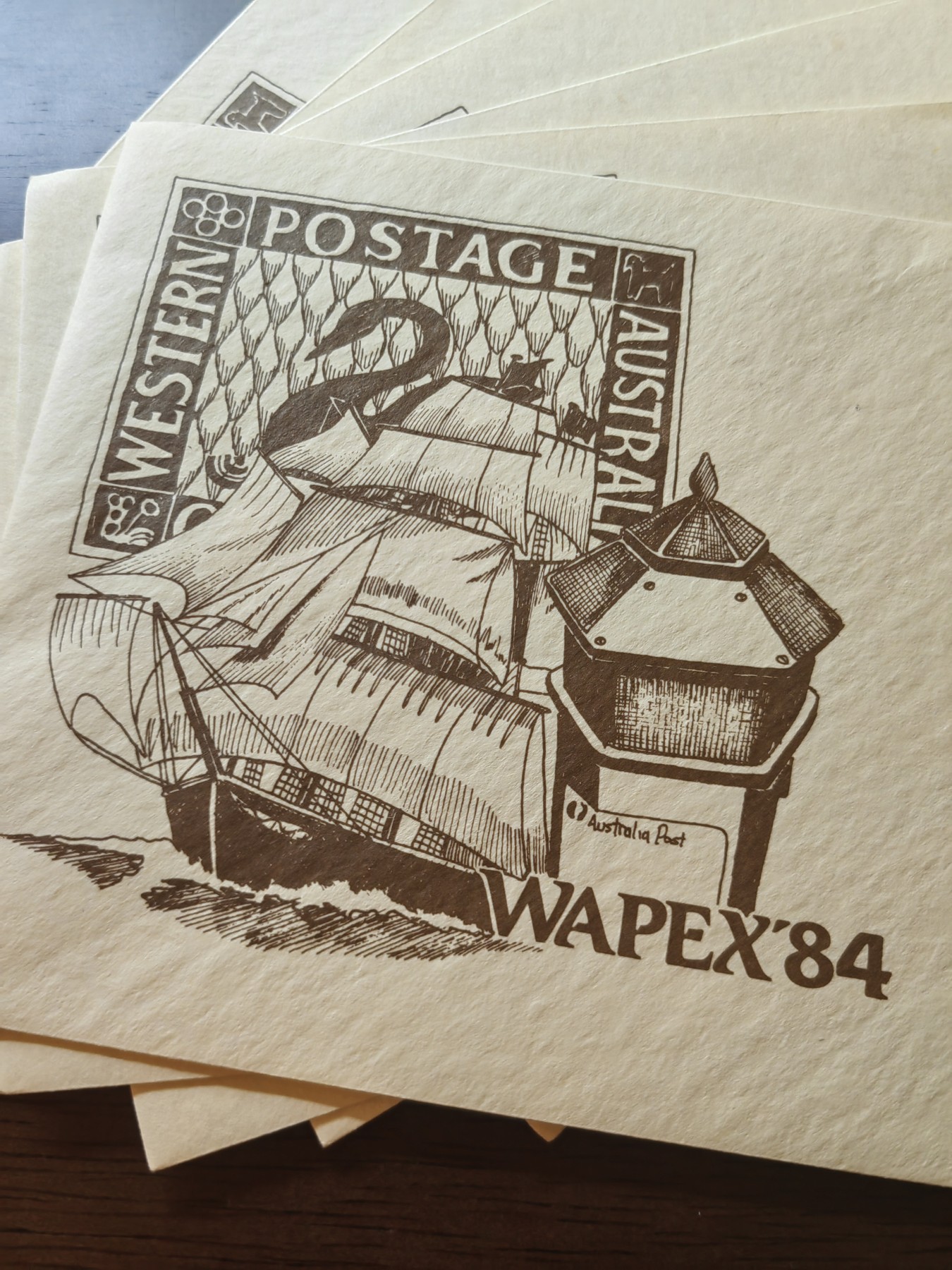 外国邮品精品专场（秒杀）第①②场  1984举行的全国集邮展览（由西澳大利亚州邮票推广委员会及西澳大利亚州集邮协会主办）邮封6件