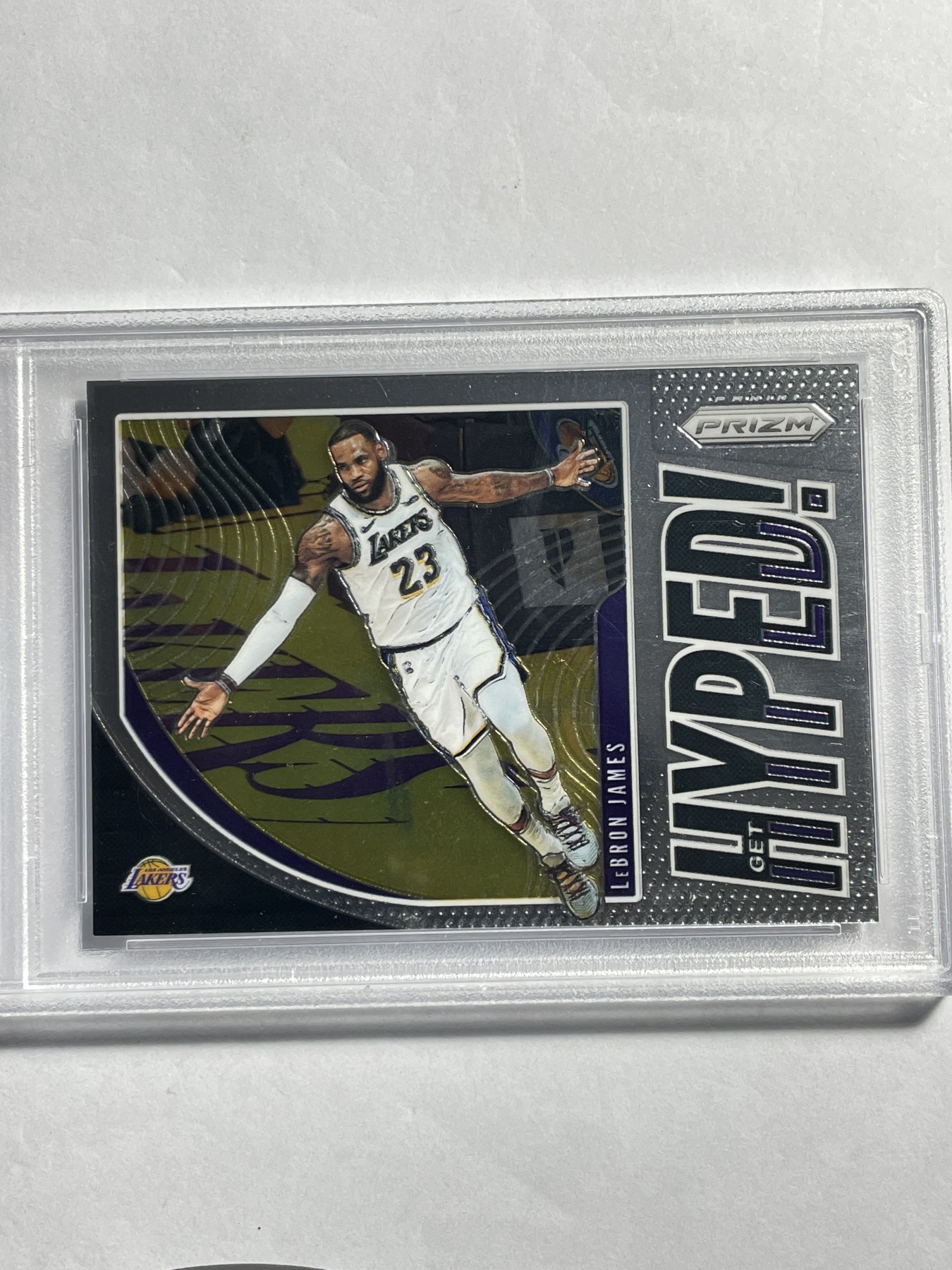 【德藏】·第5期 ·卡牌拍卖 -{ NBA,MLB,WWE···超多亲签卡 } 全场包邮 Panini 2019 Prizm 洛杉矶湖人队 勒布朗·詹姆斯 特卡 PSA 9