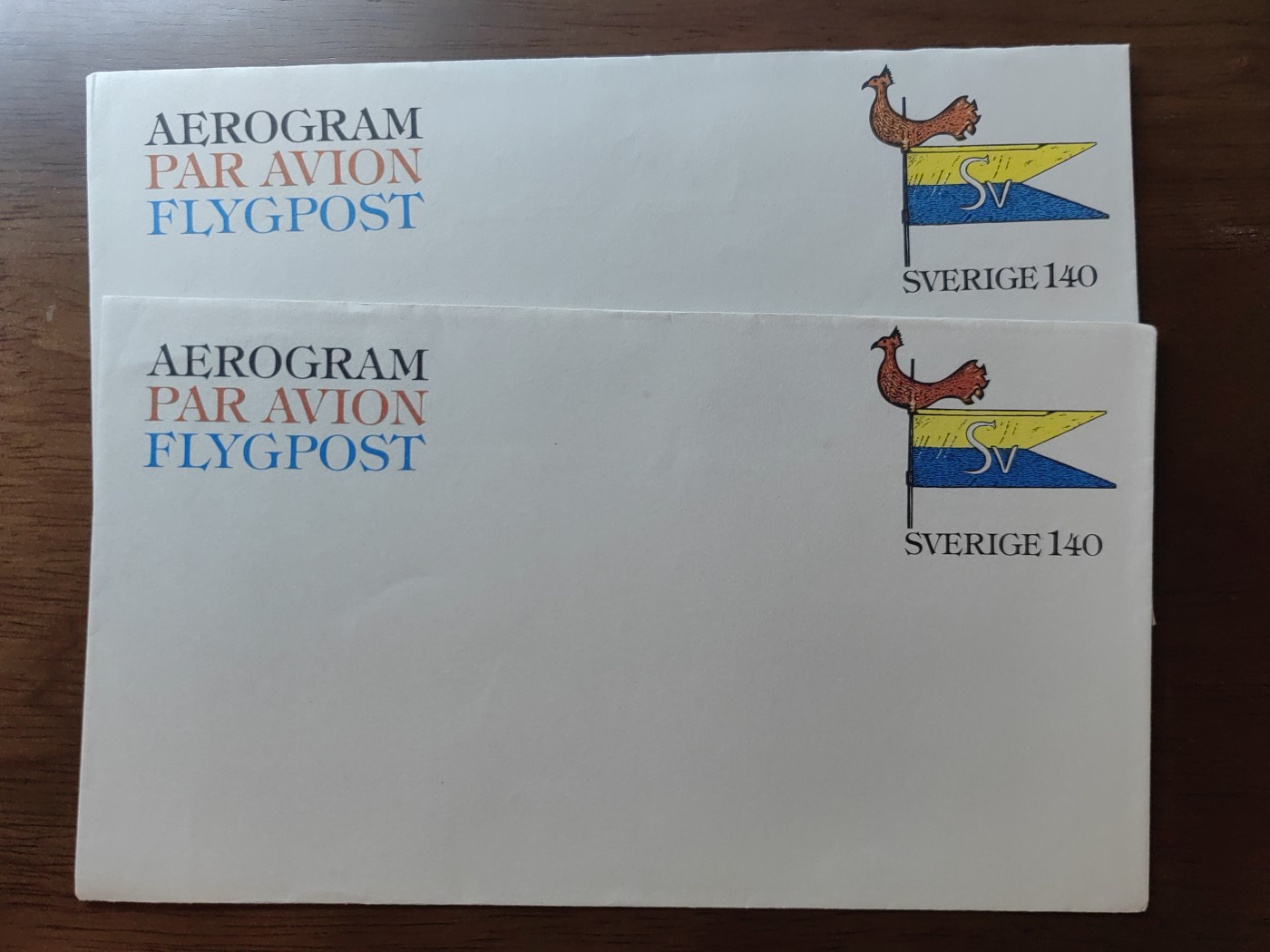 外国邮品精品专场（秒杀）第①②场 邮简封2件