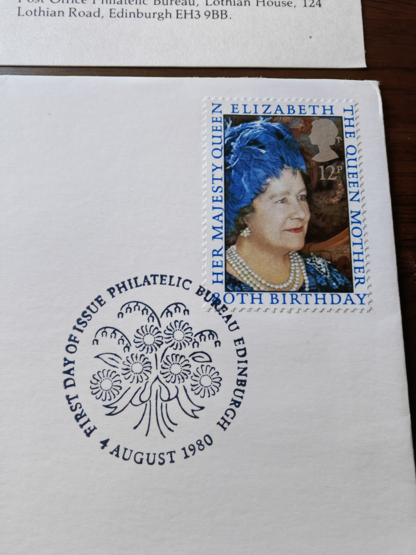 外国邮品精品专场（秒杀）第①②场 英国1980年  玛丽王太后八十寿辰