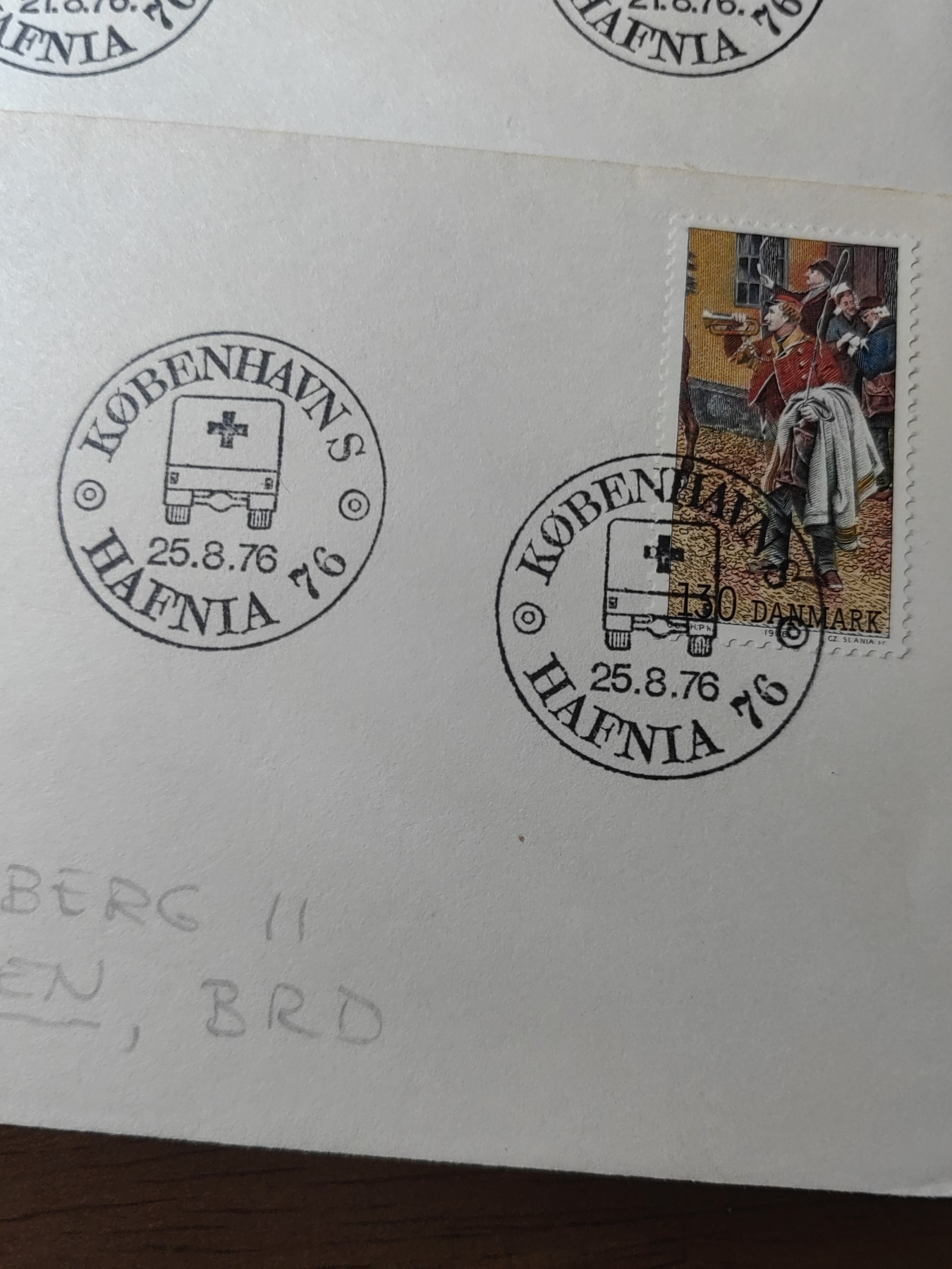 外国邮品精品专场（秒杀）第①②场 70年代丹麦邮封