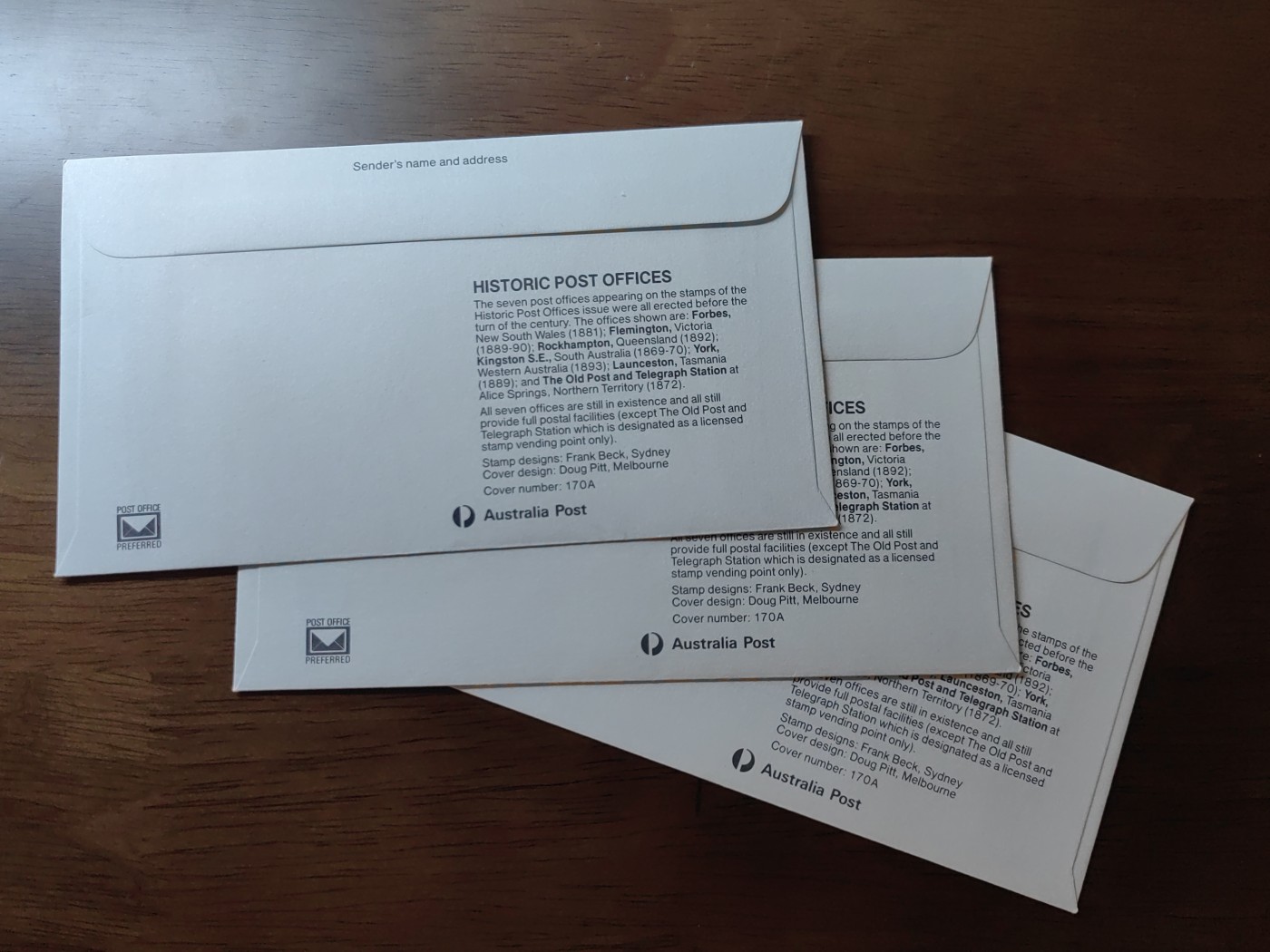 外国邮品精品专场（秒杀）第①②场 澳大利亚1982 邮政局成立纪念