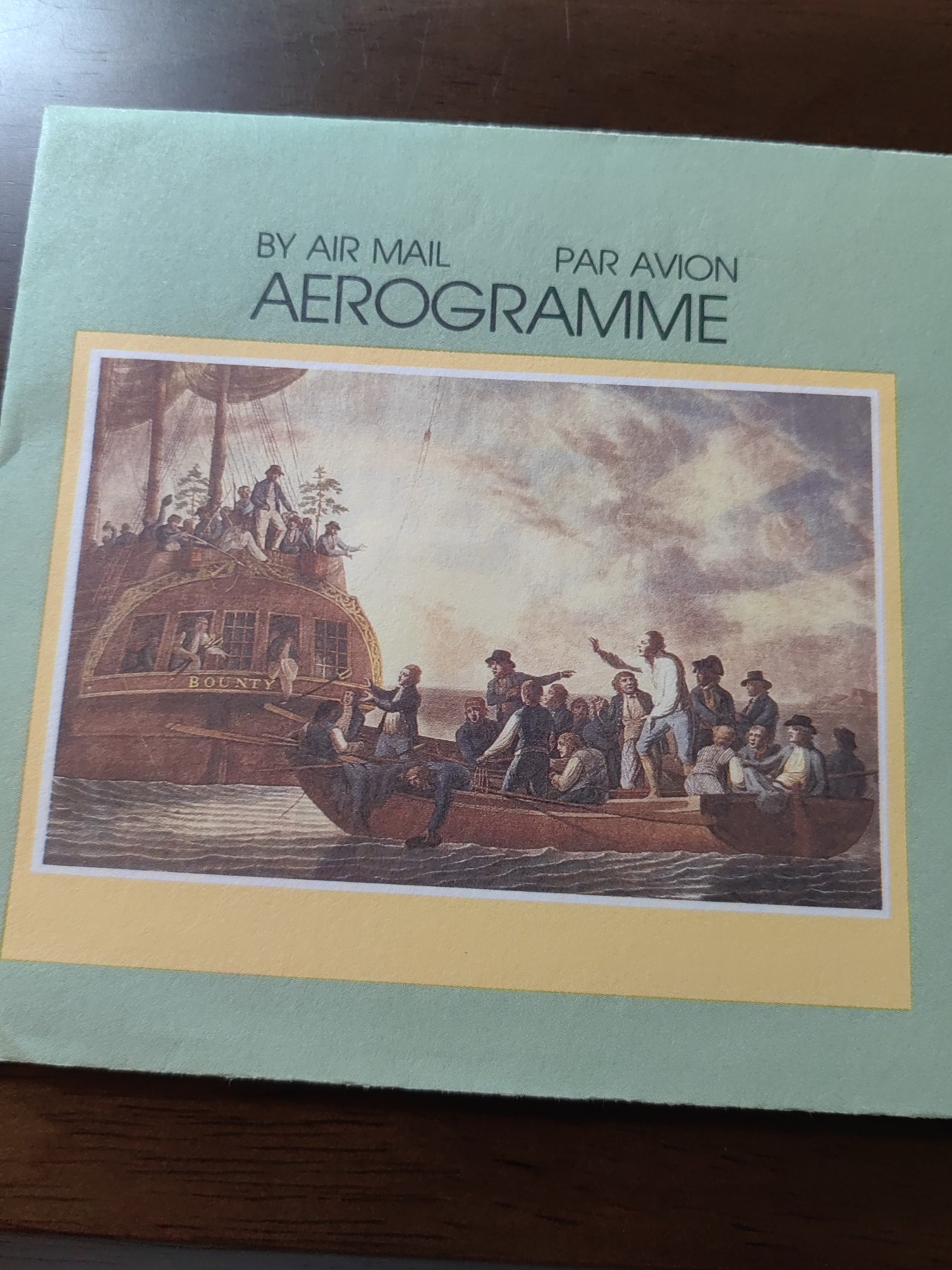 外国邮品精品专场（秒杀）第①②场 澳大利亚剪切船和邮在赏金号上简封