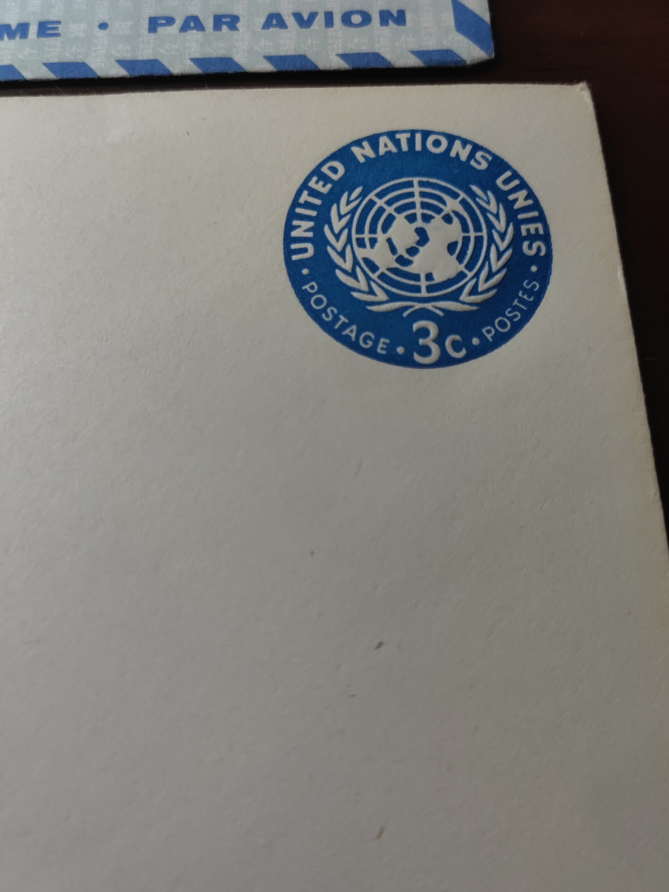 外国邮品精品专场（秒杀）第①②场 60年代联合国邮简封'邮封