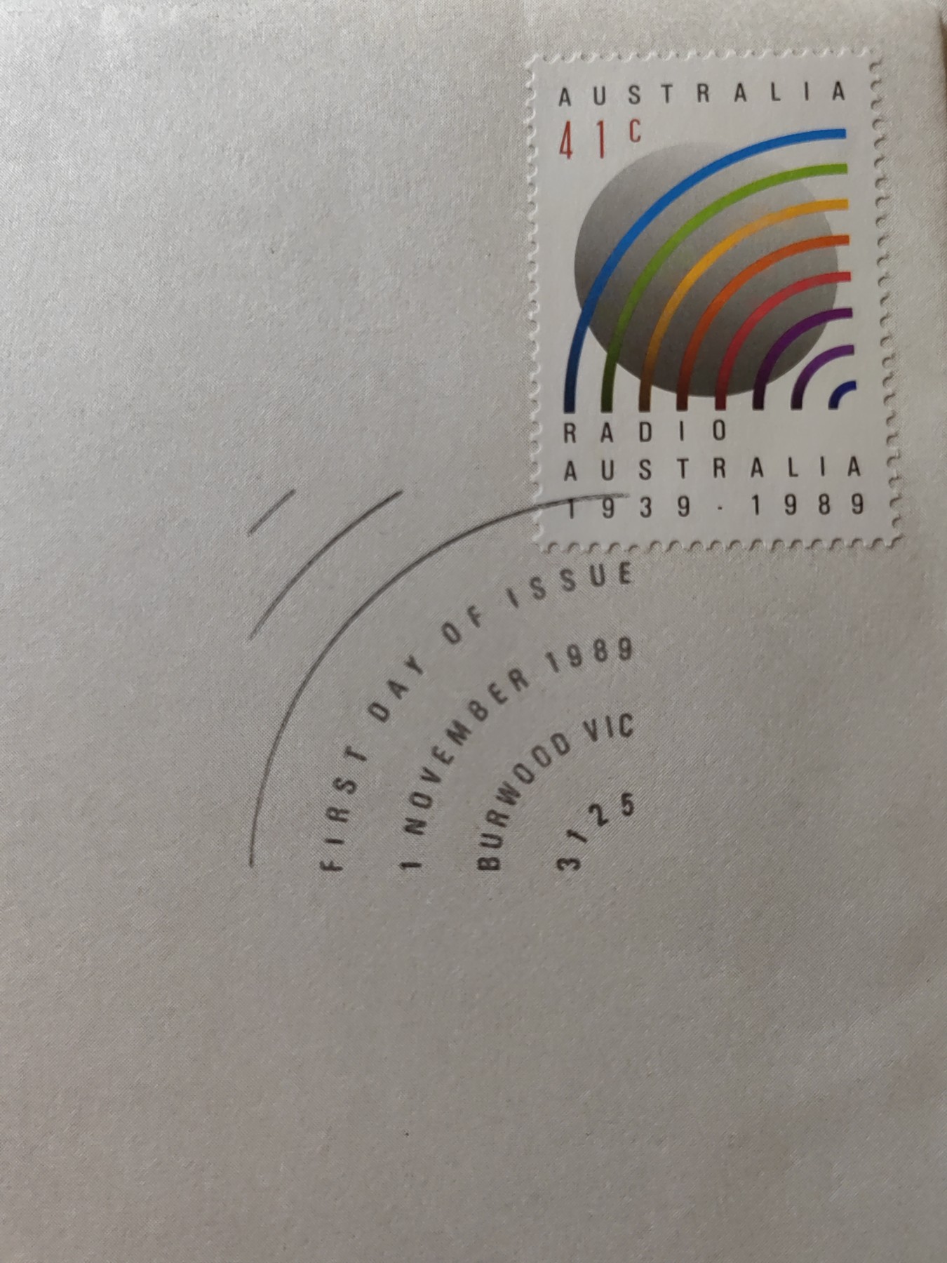 外国邮品精品专场（秒杀）第①②场 澳大利亚1989 无线电广播50周年2件