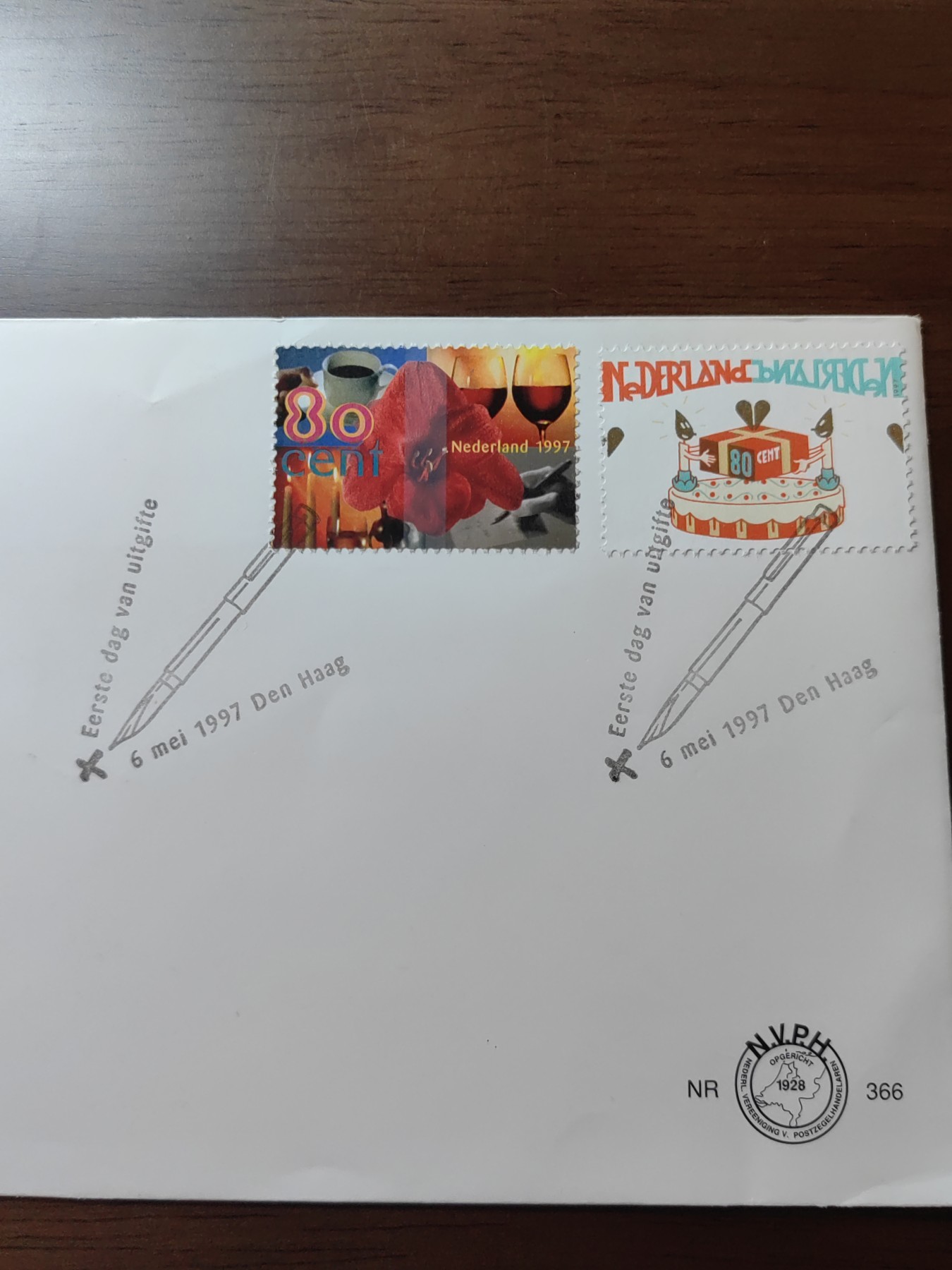 外国邮品精品专场（秒杀）第①②场 荷兰1997 生日祝福