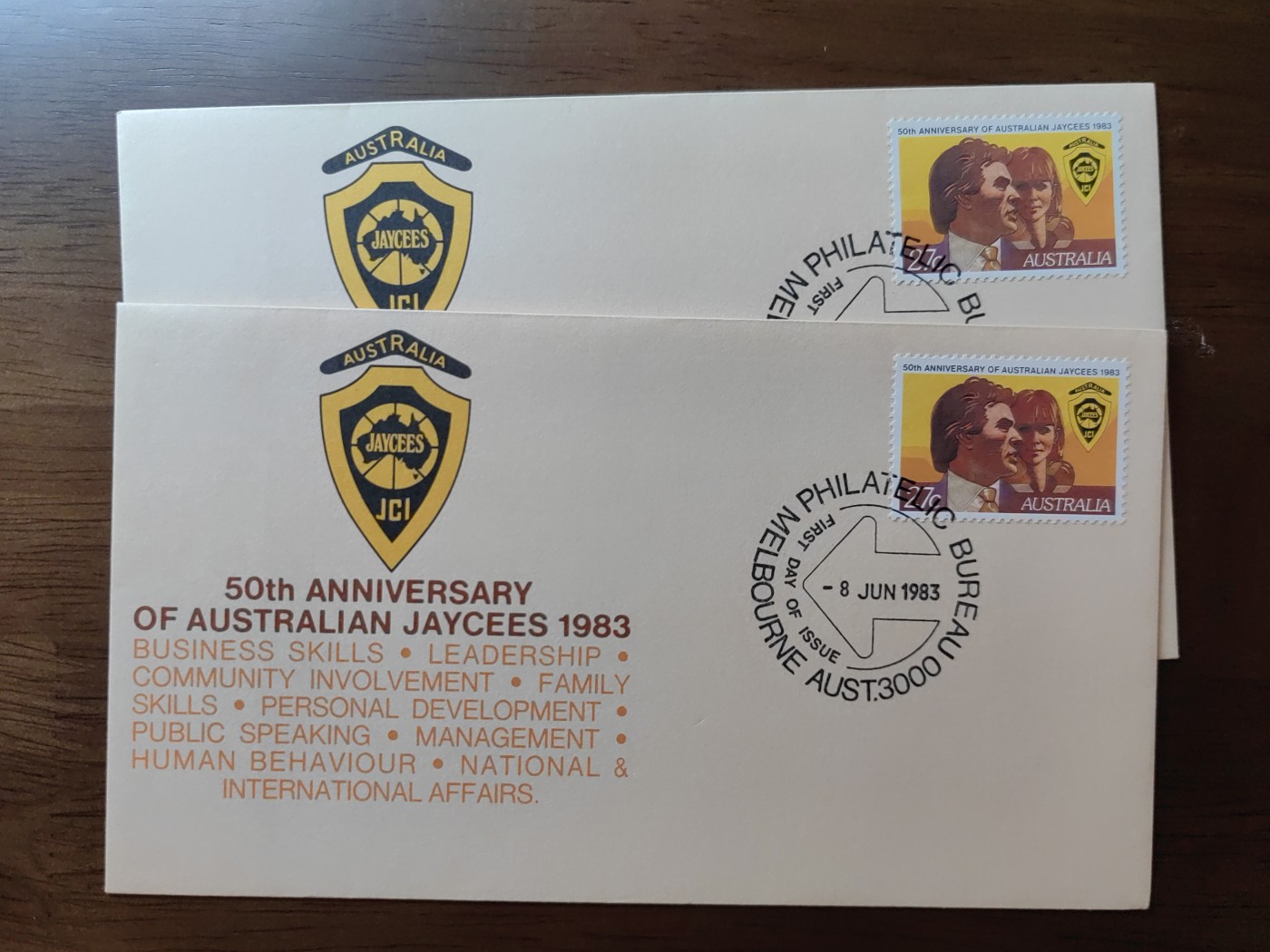 外国邮品精品专场（秒杀）第①②场 澳大利亚83年 青年商会