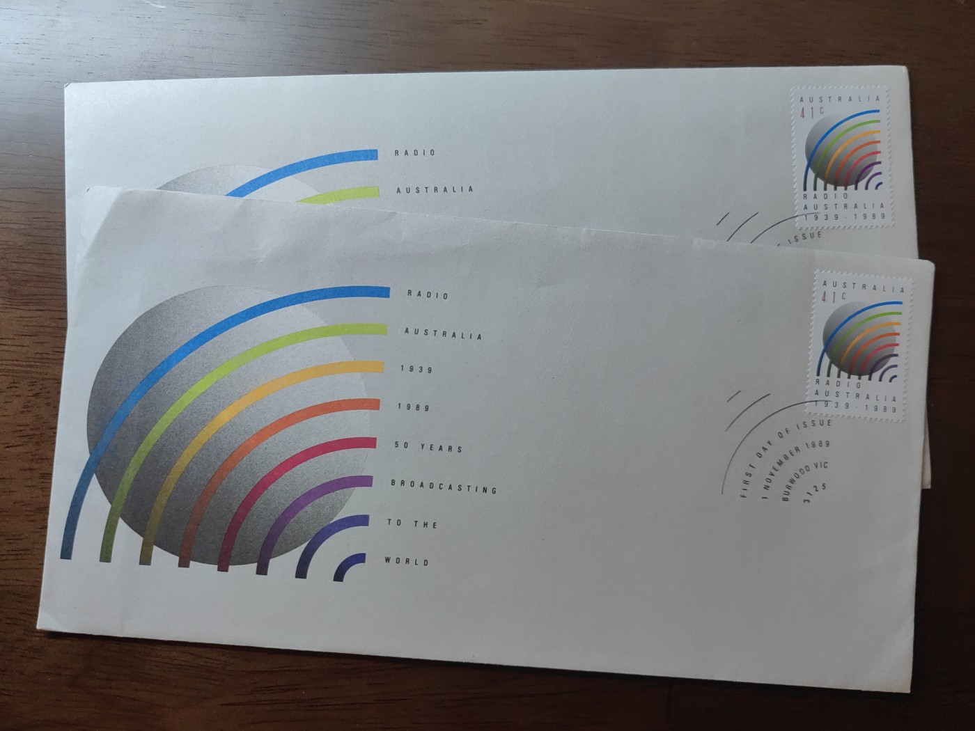 外国邮品精品专场（秒杀）第①②场 澳大利亚1989 无线电广播50周年2件