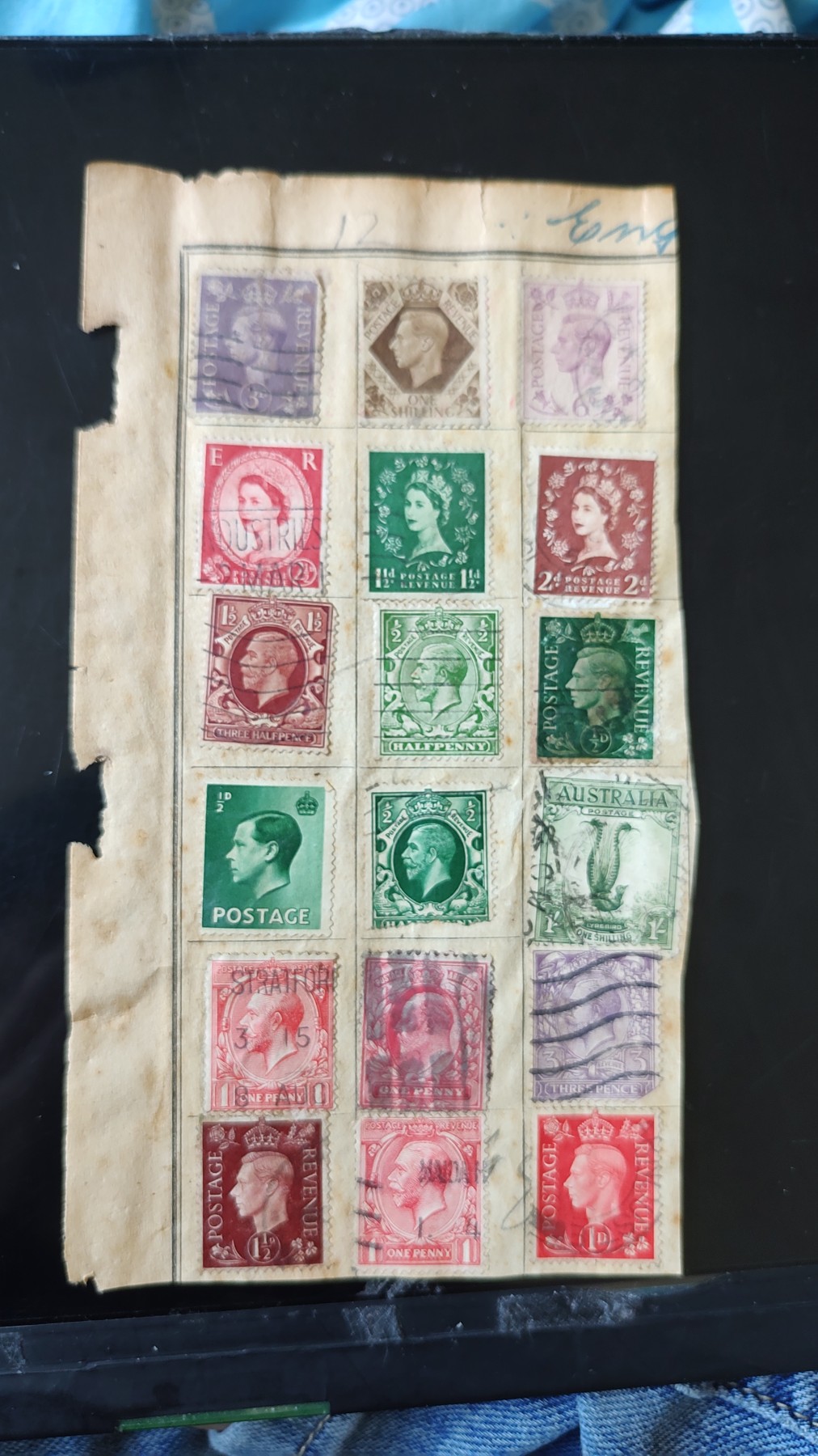 一月邮币社第五期拍卖国际邮票专场 澳大利亚老信销一组