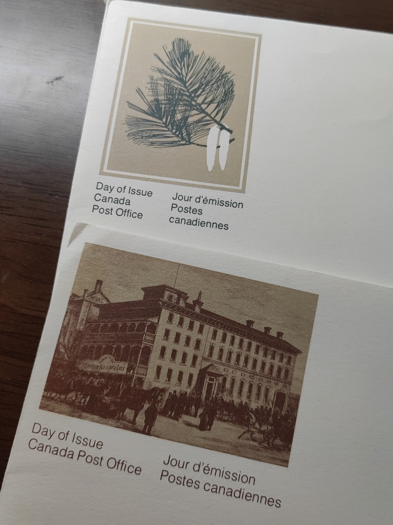 外国邮品精品专场（秒杀）第①②场 79-80年加拿大邮政局成立纪念邮封2件