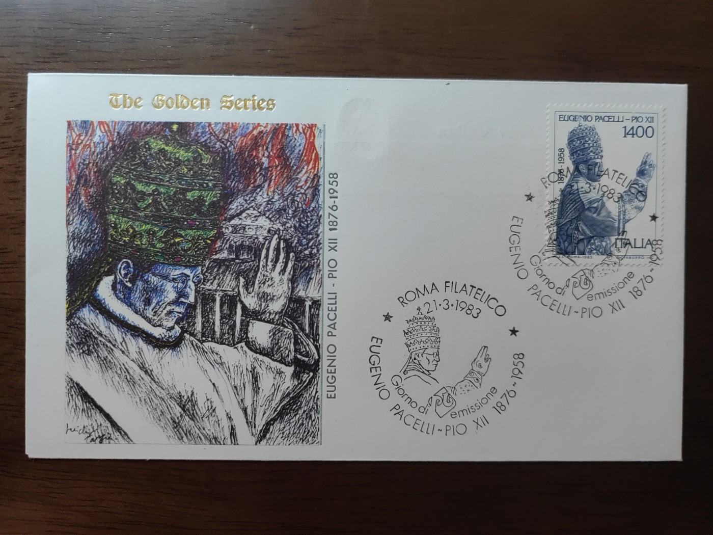 外国邮品精品专场（秒杀）第①②场 意大利1983 教皇纪念邮封