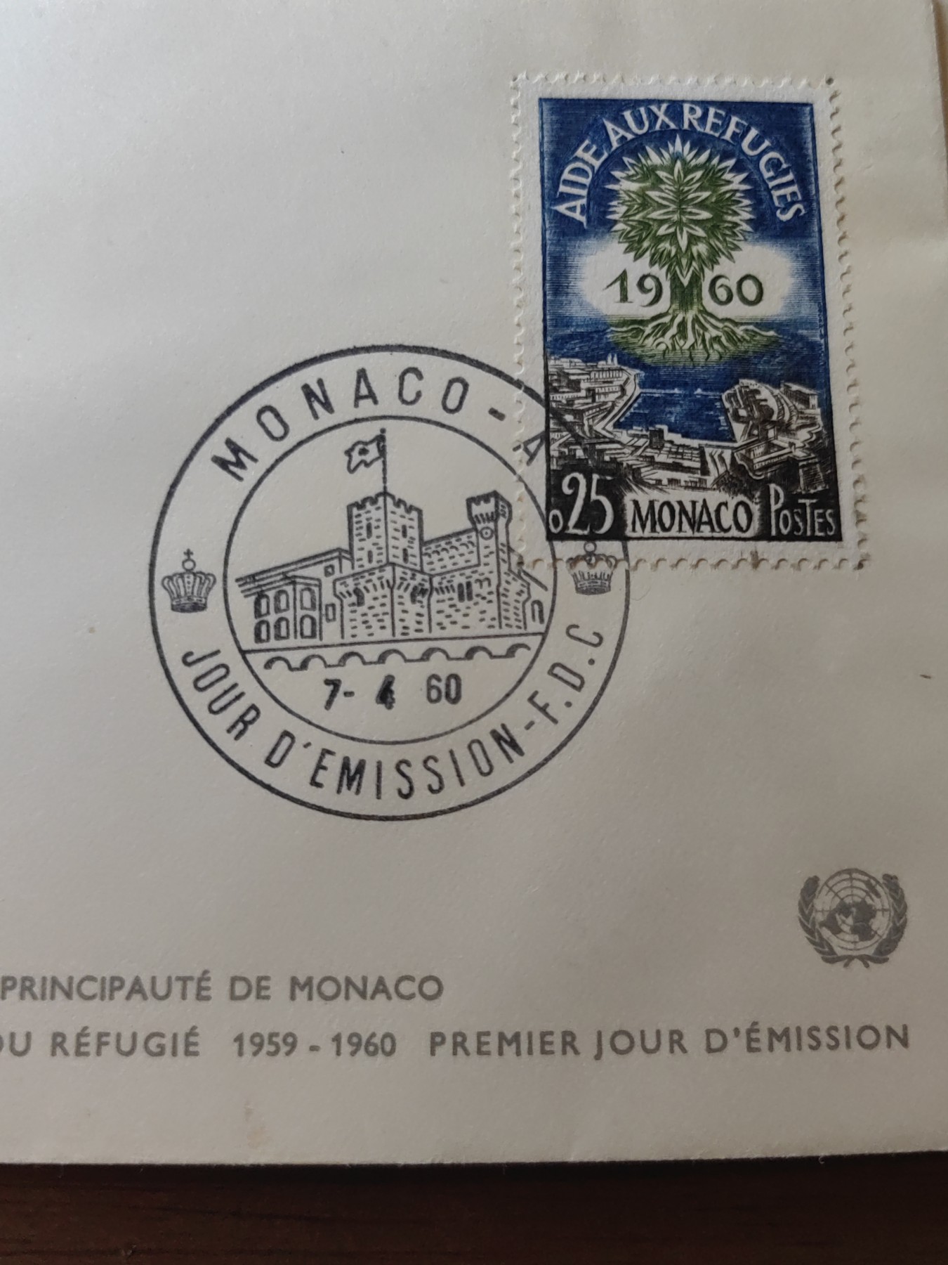 外国邮品精品专场（秒杀）第①②场 1960-4-7国际难民年纪念邮封涉及多个国家（摩洛哥'西德'希腊'卢堡森'瑞典'意大利）6件