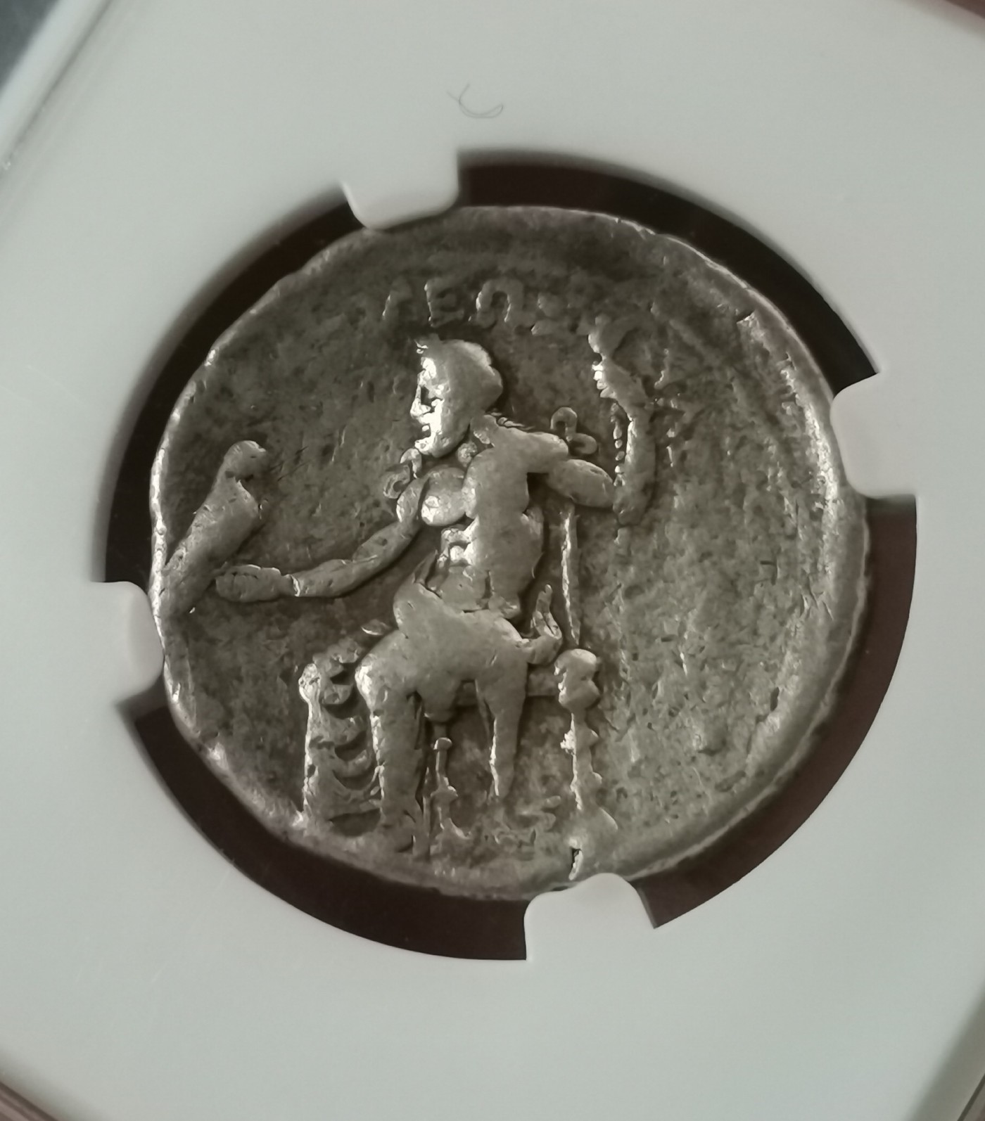 瓶子🏺第112期拍卖会  古希腊塞琉古王朝 塞琉古一世 公元前312-前300年 4德拉克马银币 17.07g