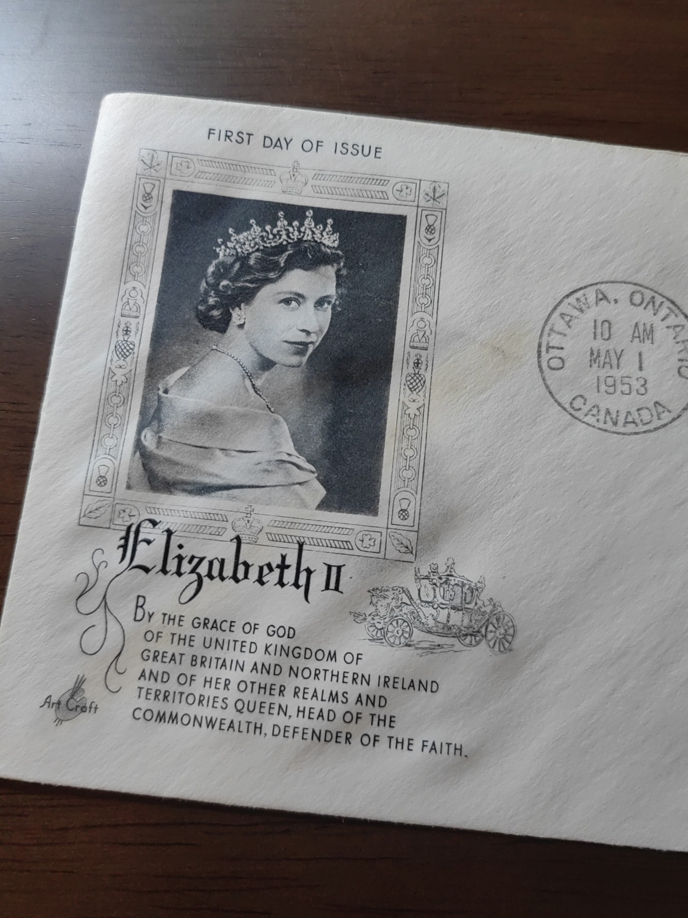 外国邮品精品专场（秒杀）第①②场 加拿大女王伊丽莎白二世邮封4件