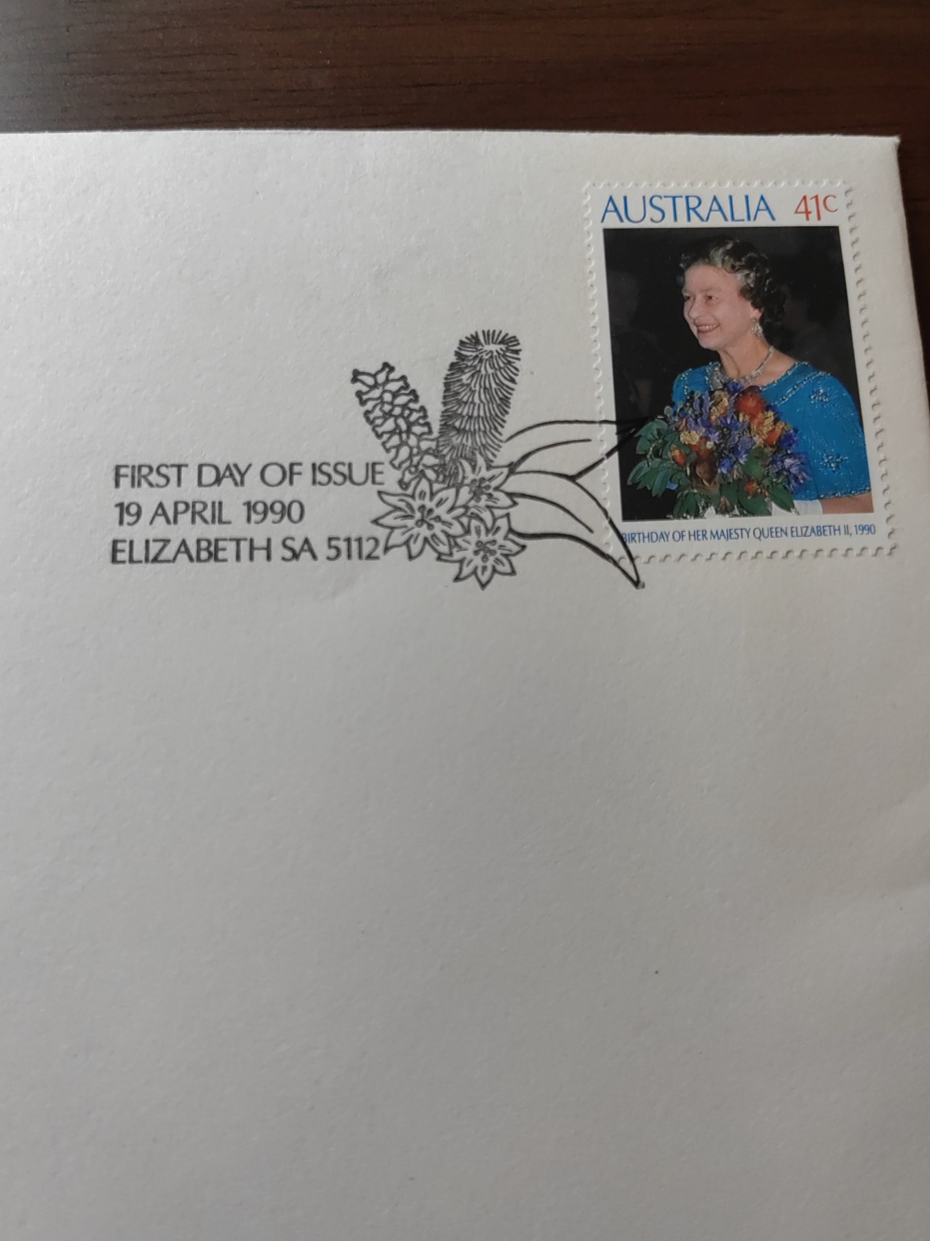 外国邮品精品专场（秒杀）第①②场 1990年女王陛下生日快乐纪念邮封