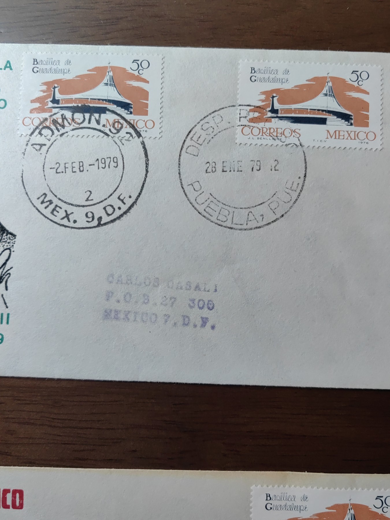 外国邮品精品专场（秒杀）第①②场 墨西哥1979年 教皇纪念邮封