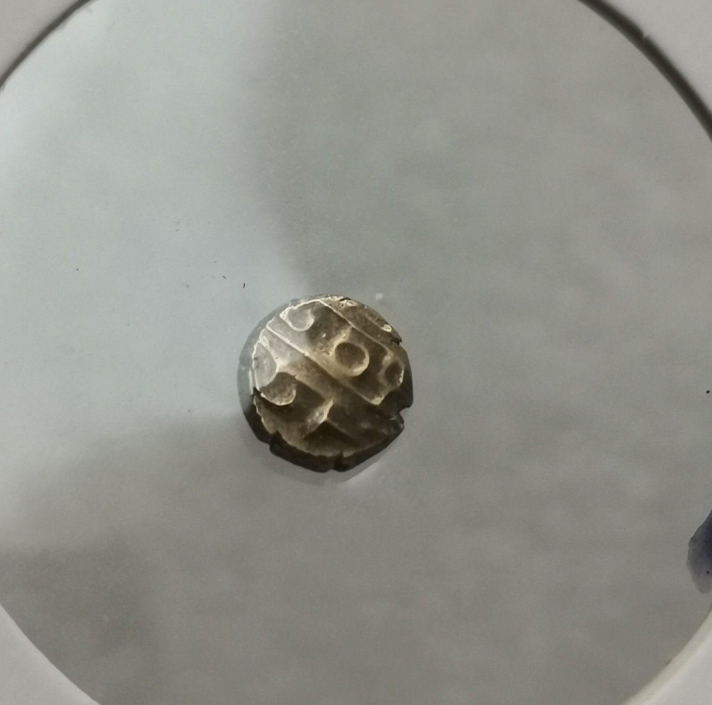 瓶子🏺第112期拍卖会  印度1638-62年法兰小金币 5.6毫米 0.38克