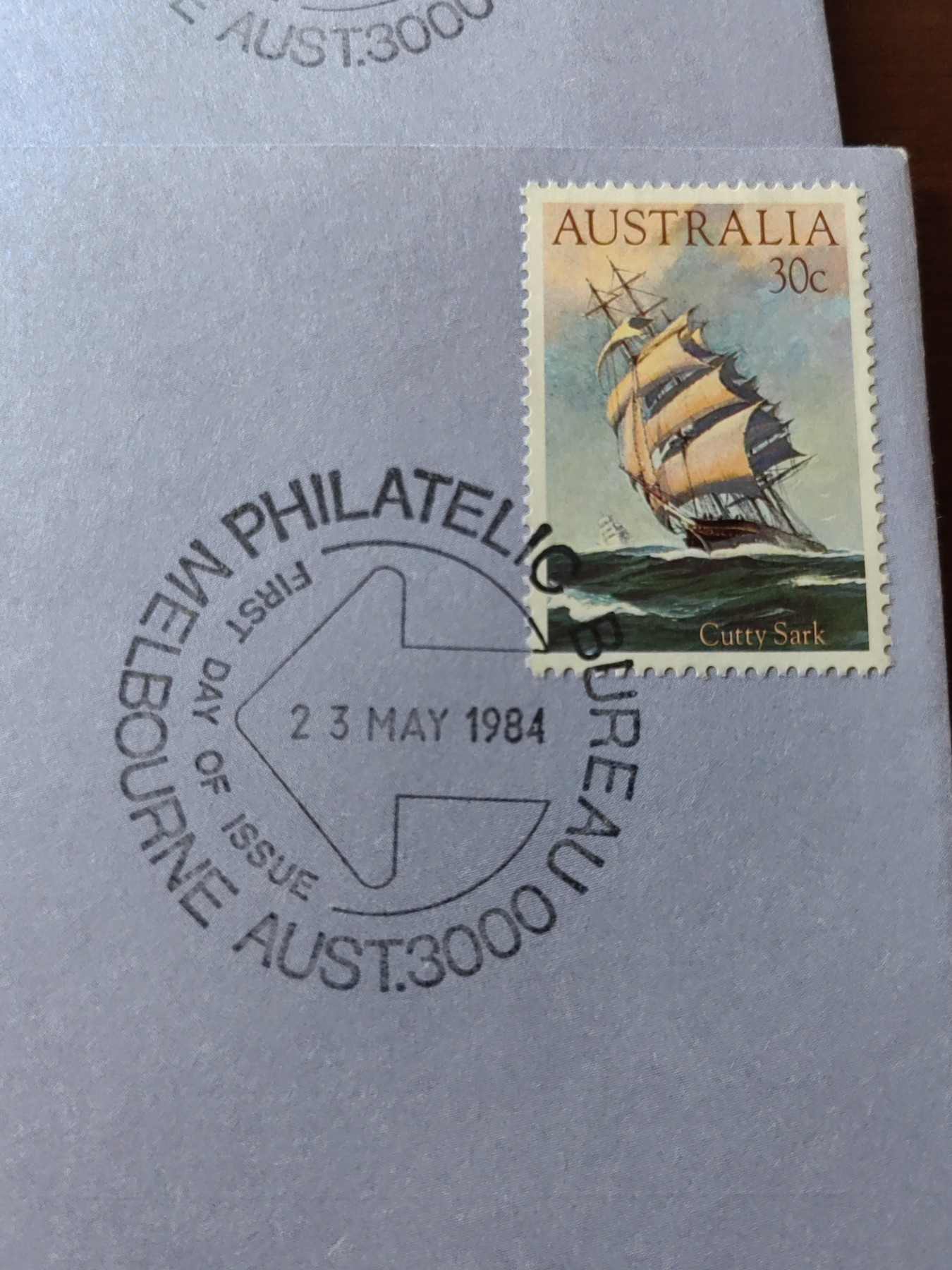 外国邮品精品专场（秒杀）第①②场 澳大利亚剪切船和邮在赏金号上简封