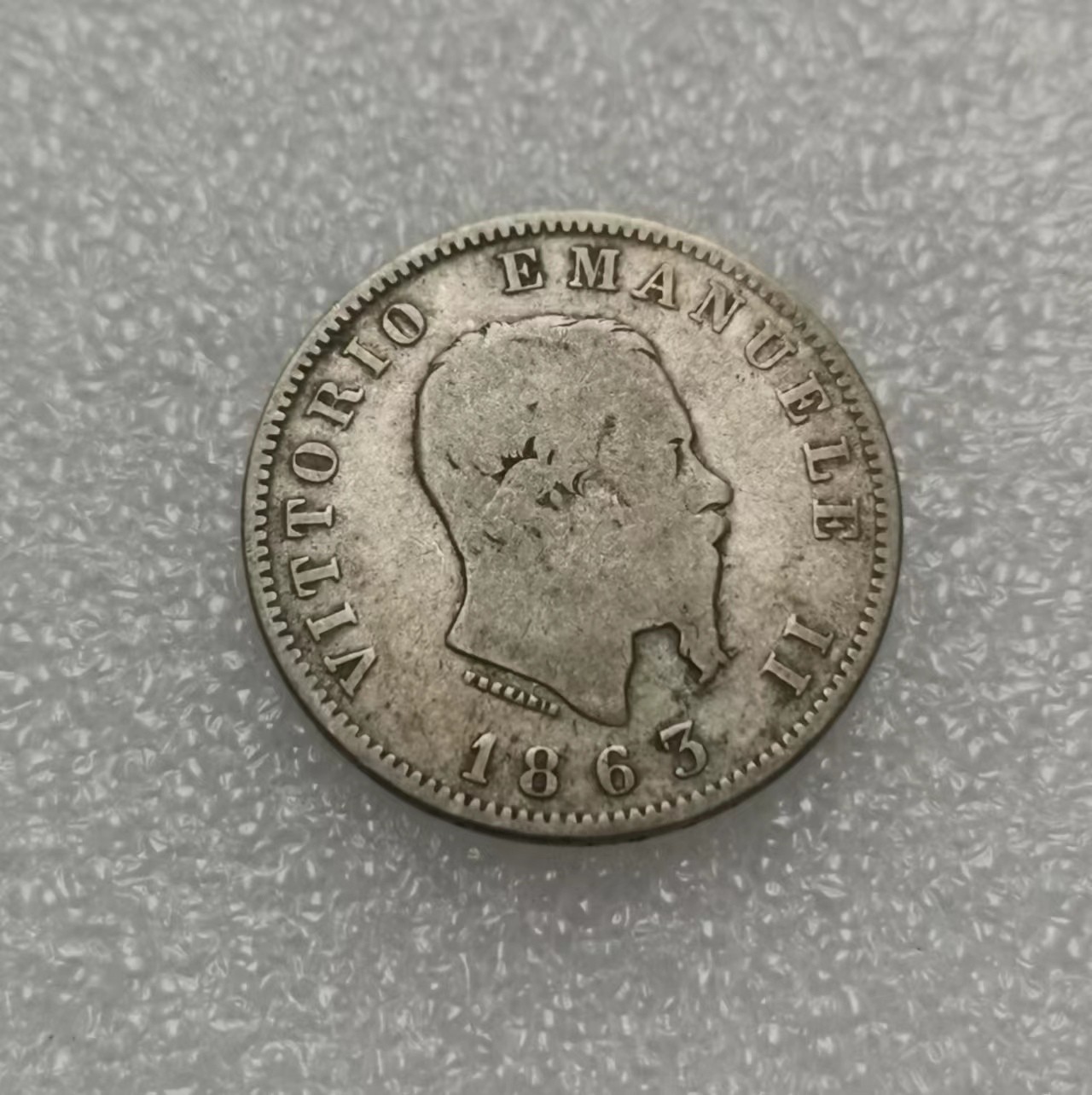 瓶子🏺第112期拍卖会  意大利1863年1里拉银币