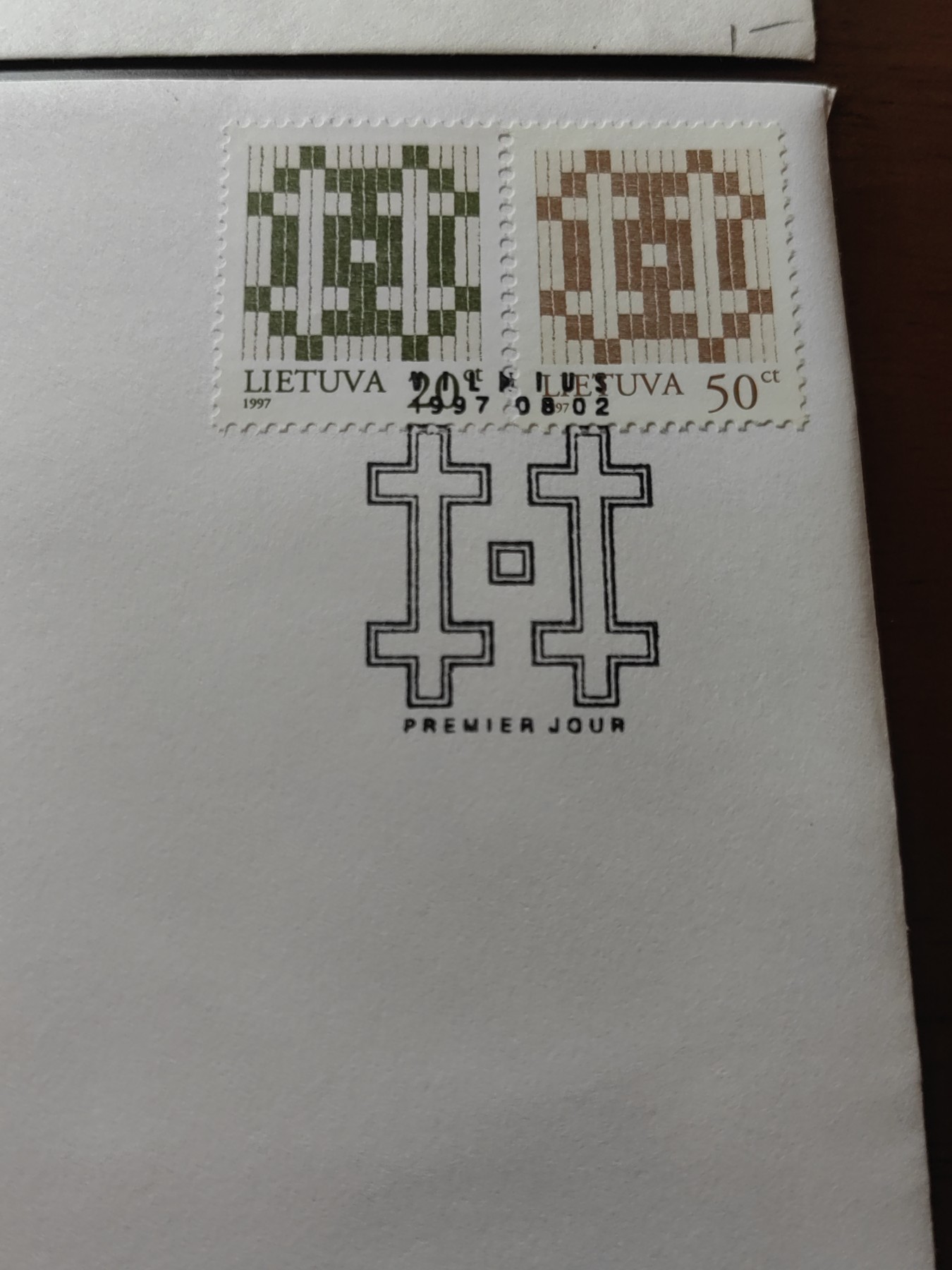 外国邮品精品专场（秒杀）第①②场 葡萄牙1990交友展纪念邮封'立陶宛1997编织纪念邮封