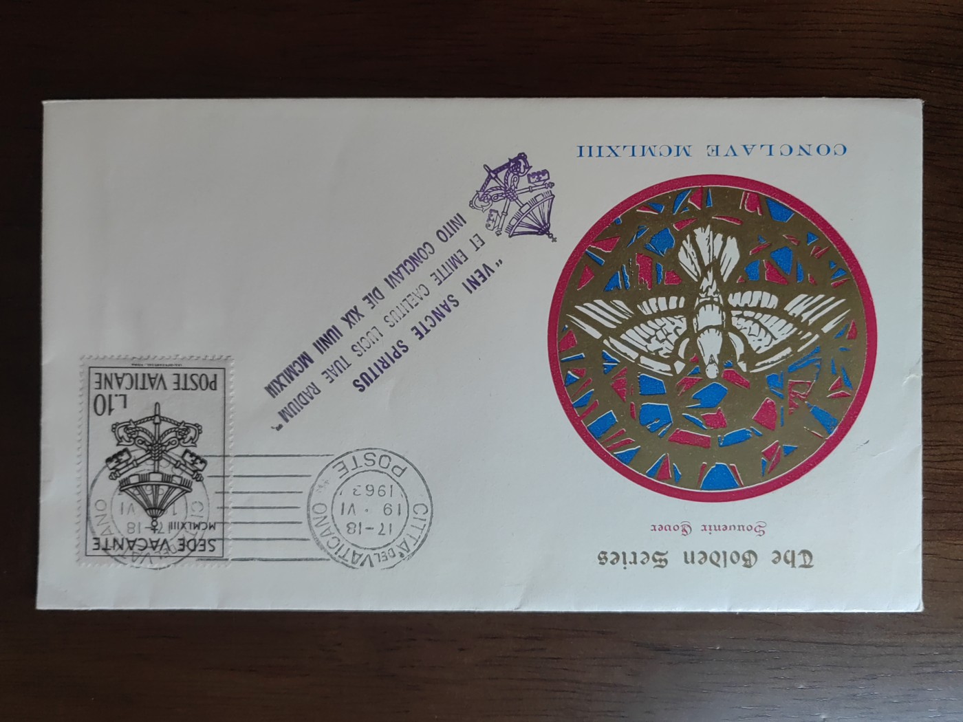 外国邮品精品专场（秒杀）第①②场 梵蒂冈1963年 圣彼得和教皇的钥匙