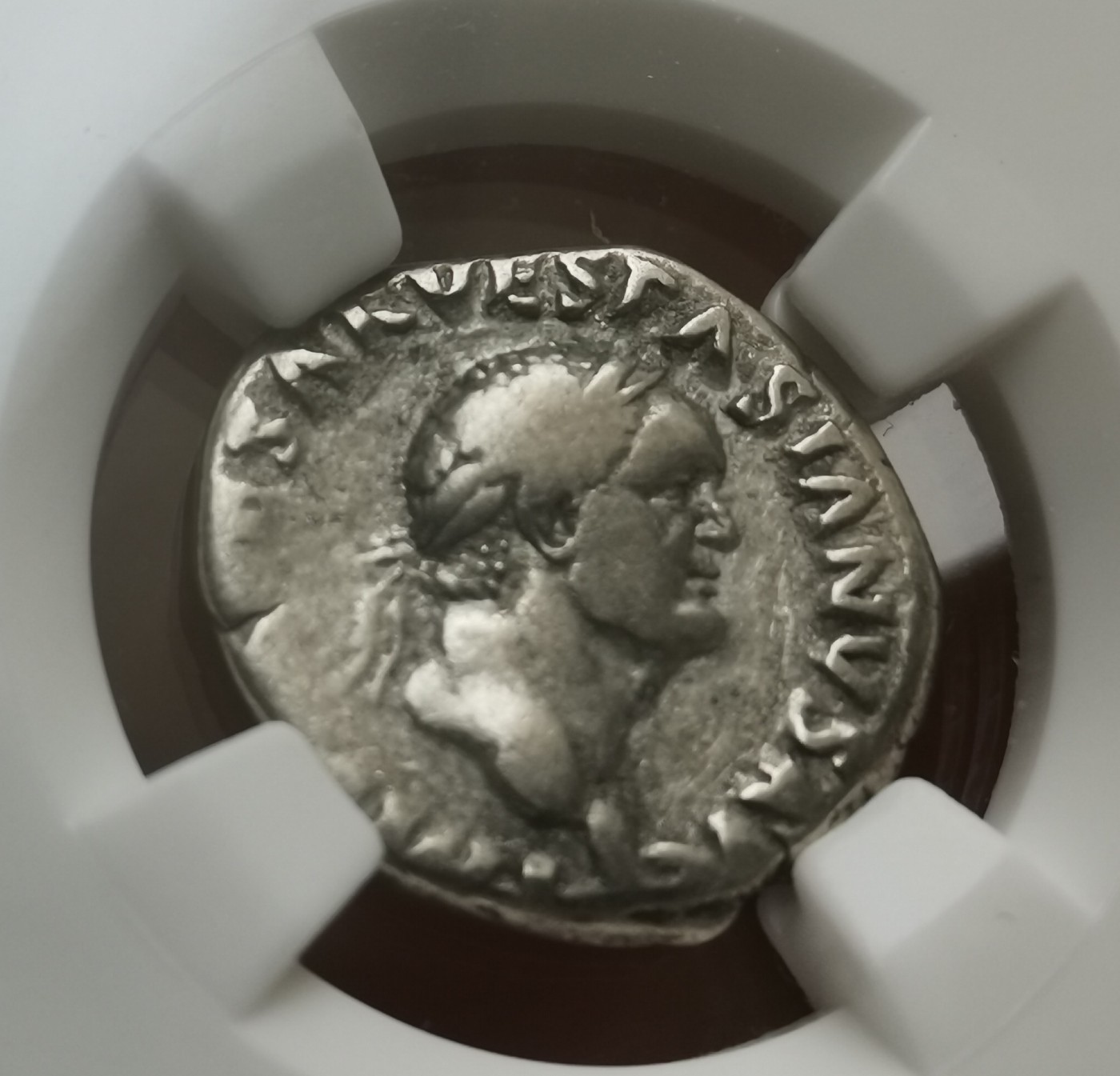 瓶子🏺第112期拍卖会  古罗马狄纳里银币 韦斯帕芗公元69-79年 3.24g