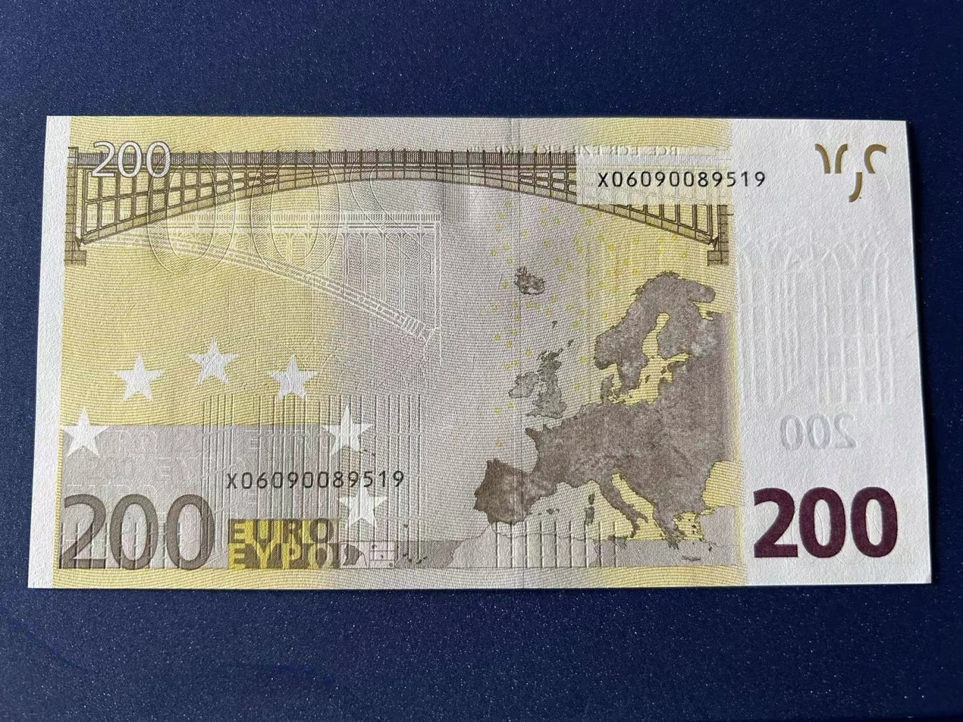 收藏联盟Quantum Auction 第295期拍卖  欧盟国家德国2002年200欧元 品相全新UNC 号码全程无347