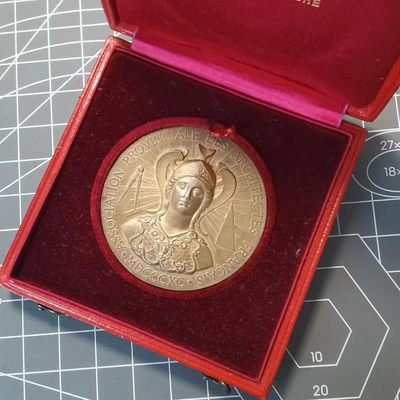 🌸奇货可居🌸 第一百三十场 法国章牌专场 【战争与和平】 - 法国建筑业协会银章