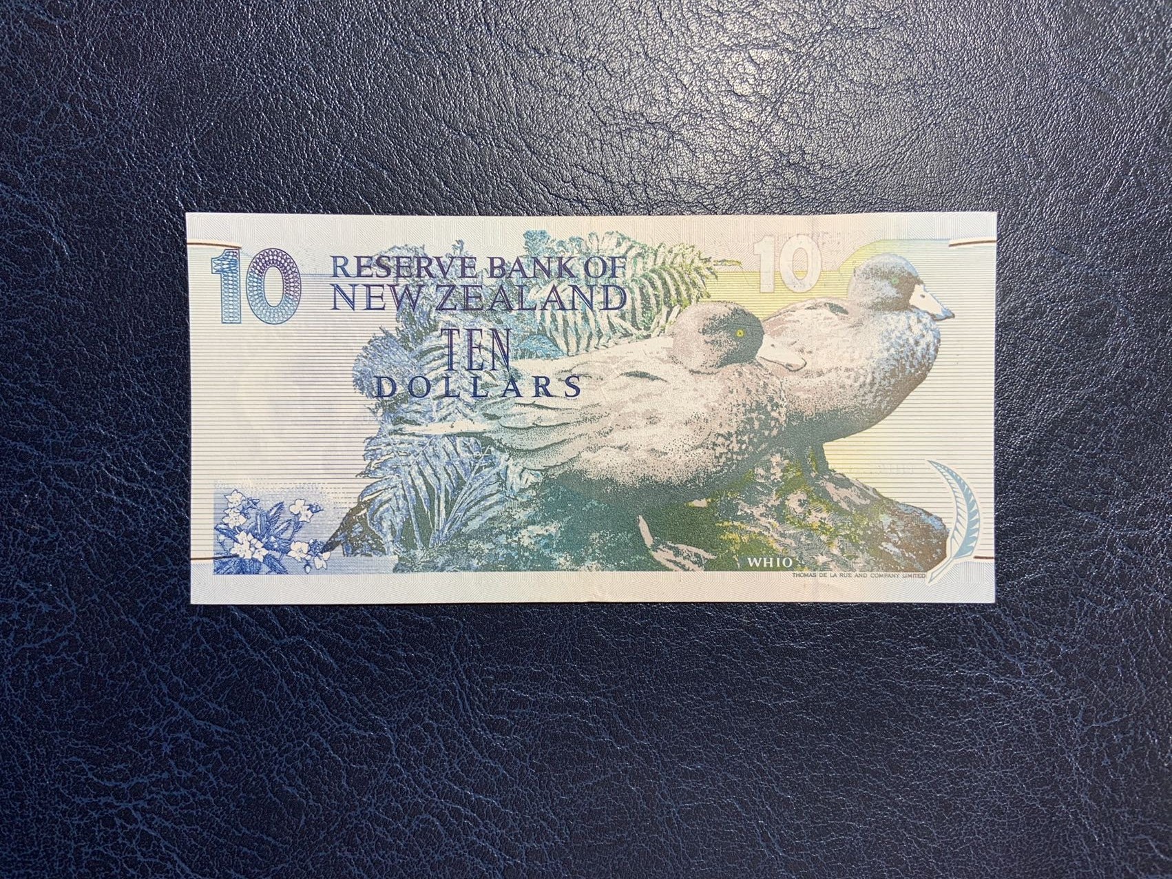 收藏联盟Quantum Auction 第295期拍卖  新西兰1994年10元 品相AU 早期纸质版