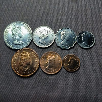 第九十三期 十月第3拍 好品散币 - 10.3.1毛里求斯1978年清年套币