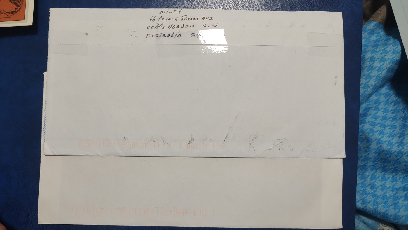 一月邮币社第五期拍卖国际邮票专场 澳大利亚鸭嘴兽实寄封一对