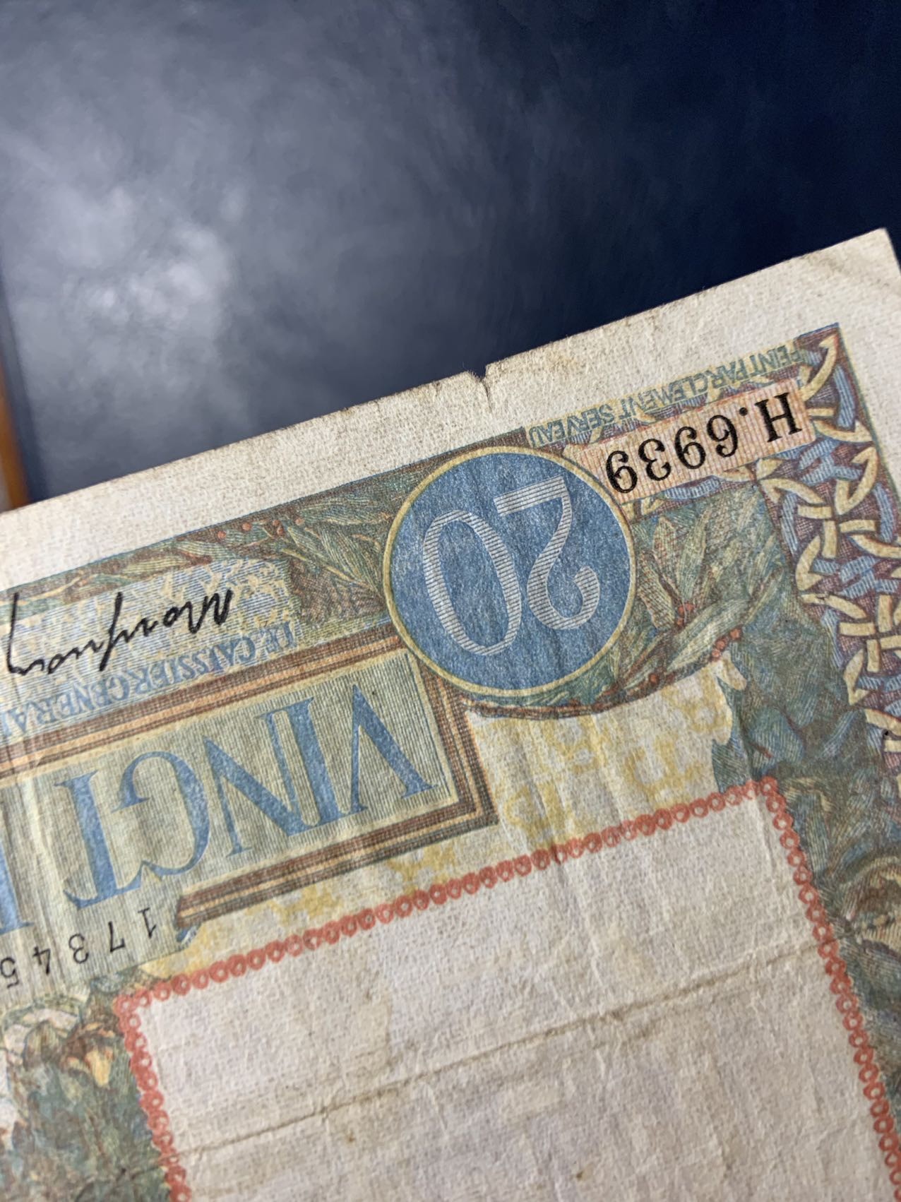 收藏联盟Quantum Auction 第295期拍卖  法国1941年20法郎 品相如图 稀少品种