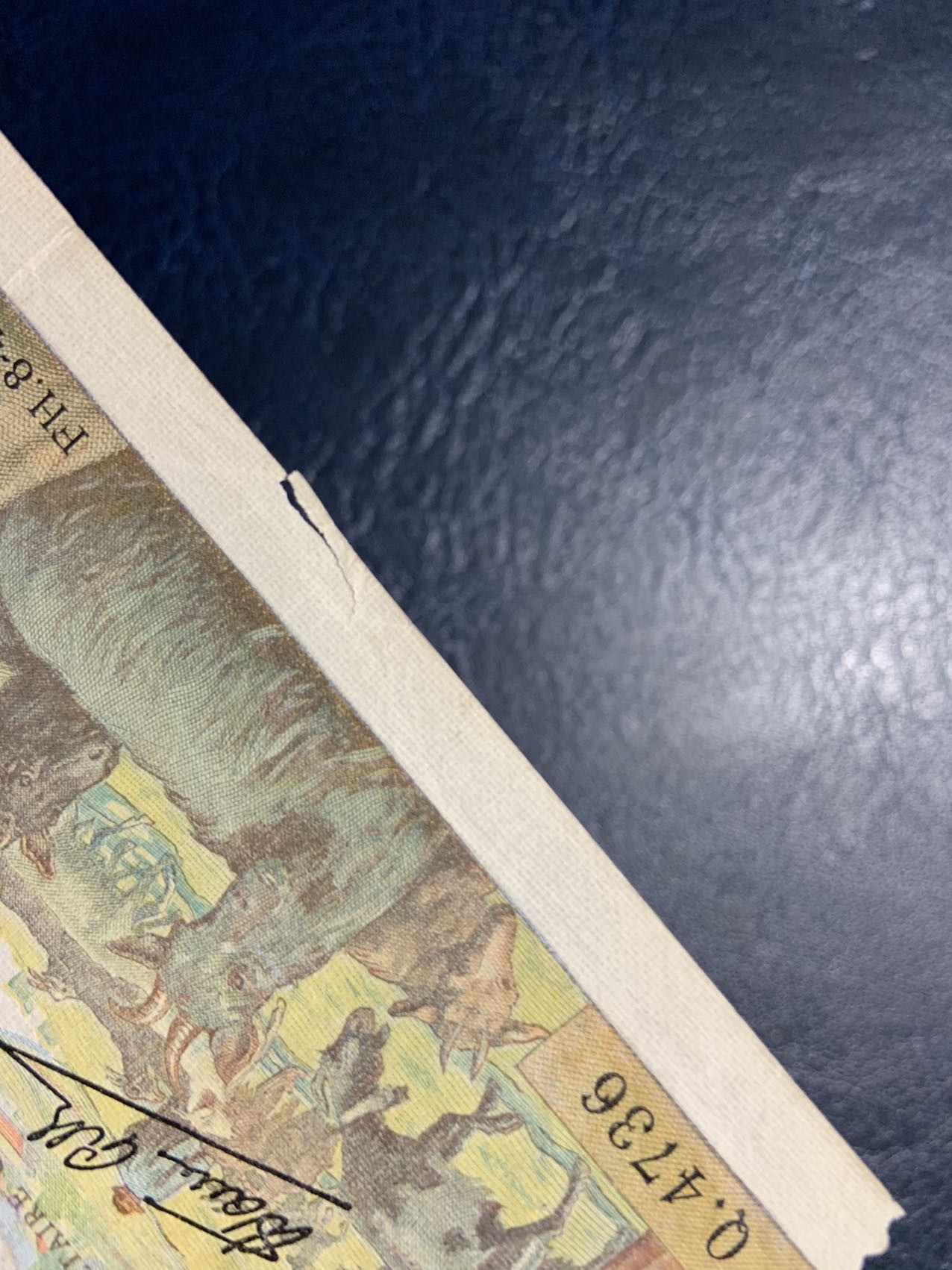 收藏联盟Quantum Auction 第295期拍卖  法国1943年1000法郎 品相如图