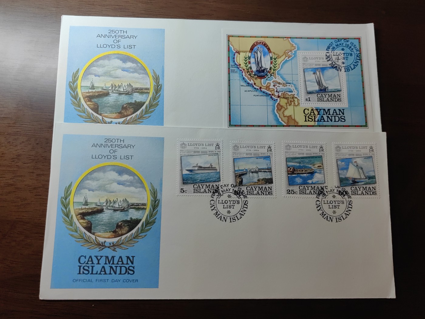 外国邮品精品专场（秒杀）第①③场 萨摩亚1984 劳氏船级社250周年 