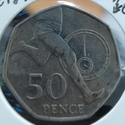 英国 2004年 50便士纪念币 品相如图 邮费自理 - 英国 2004年 50便士纪念币 品相如图 邮费自理