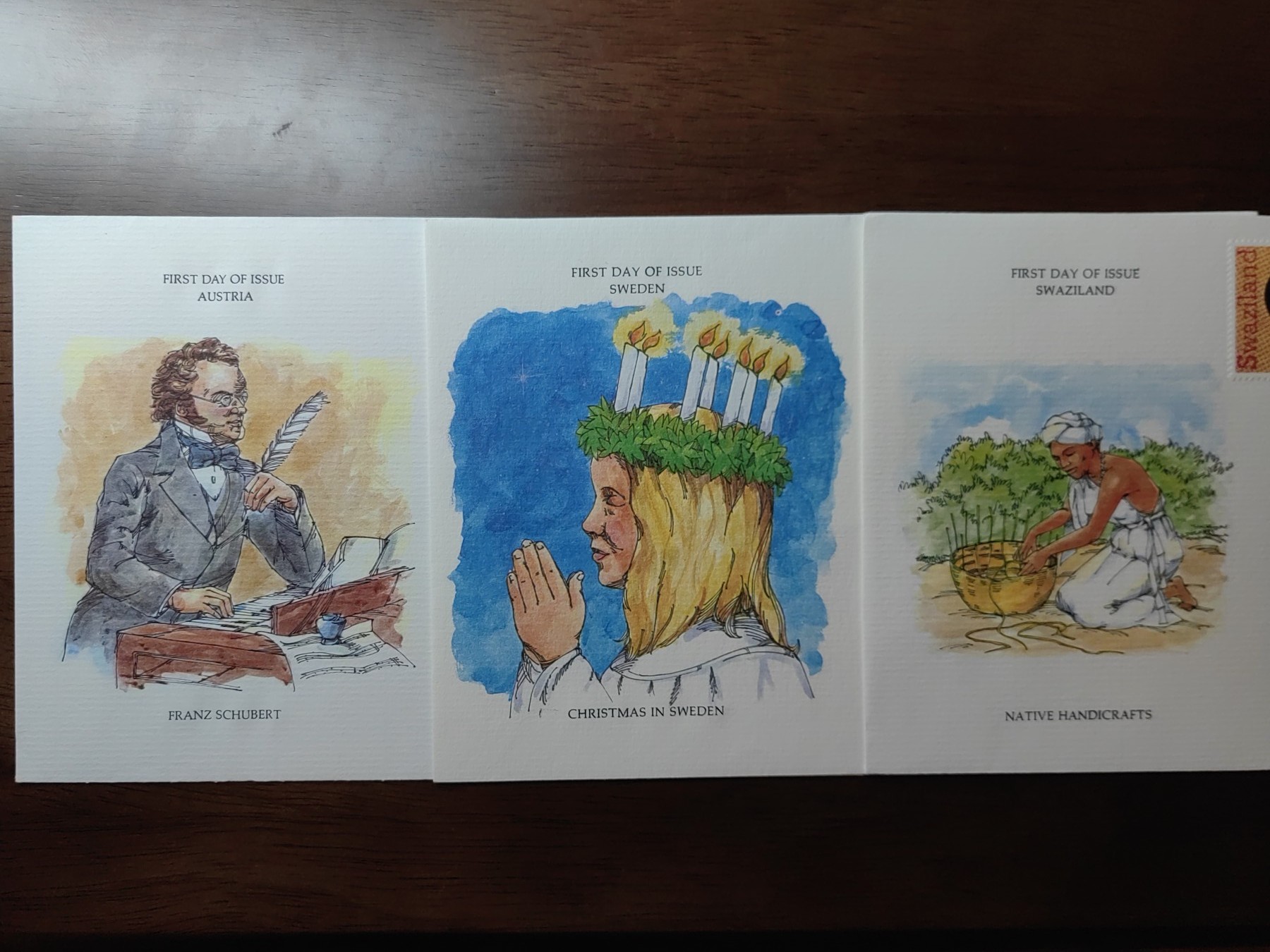 外国邮品精品专场（秒杀）第①③场 70年代多国特色纪念邮封全新18件（英国'印度尼西亚'意大利'牙买加'根西岛'加拿大'慕尼黑'挪威'几内亚'德国'波兰'冈比亚）