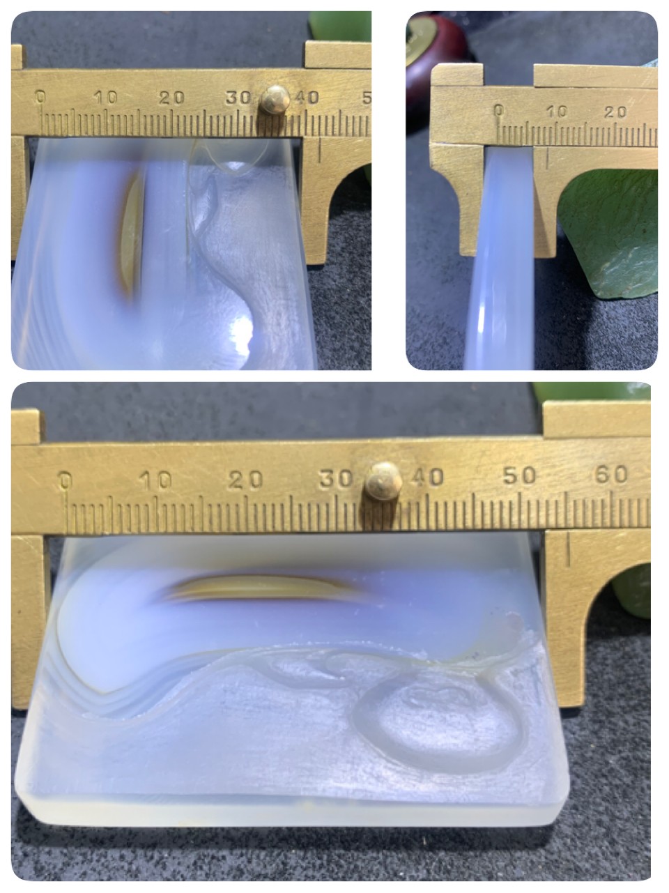 精美高玉化马达加斯加海洋玉髓手工俏色巧雕参禅悟道牌子一个！
