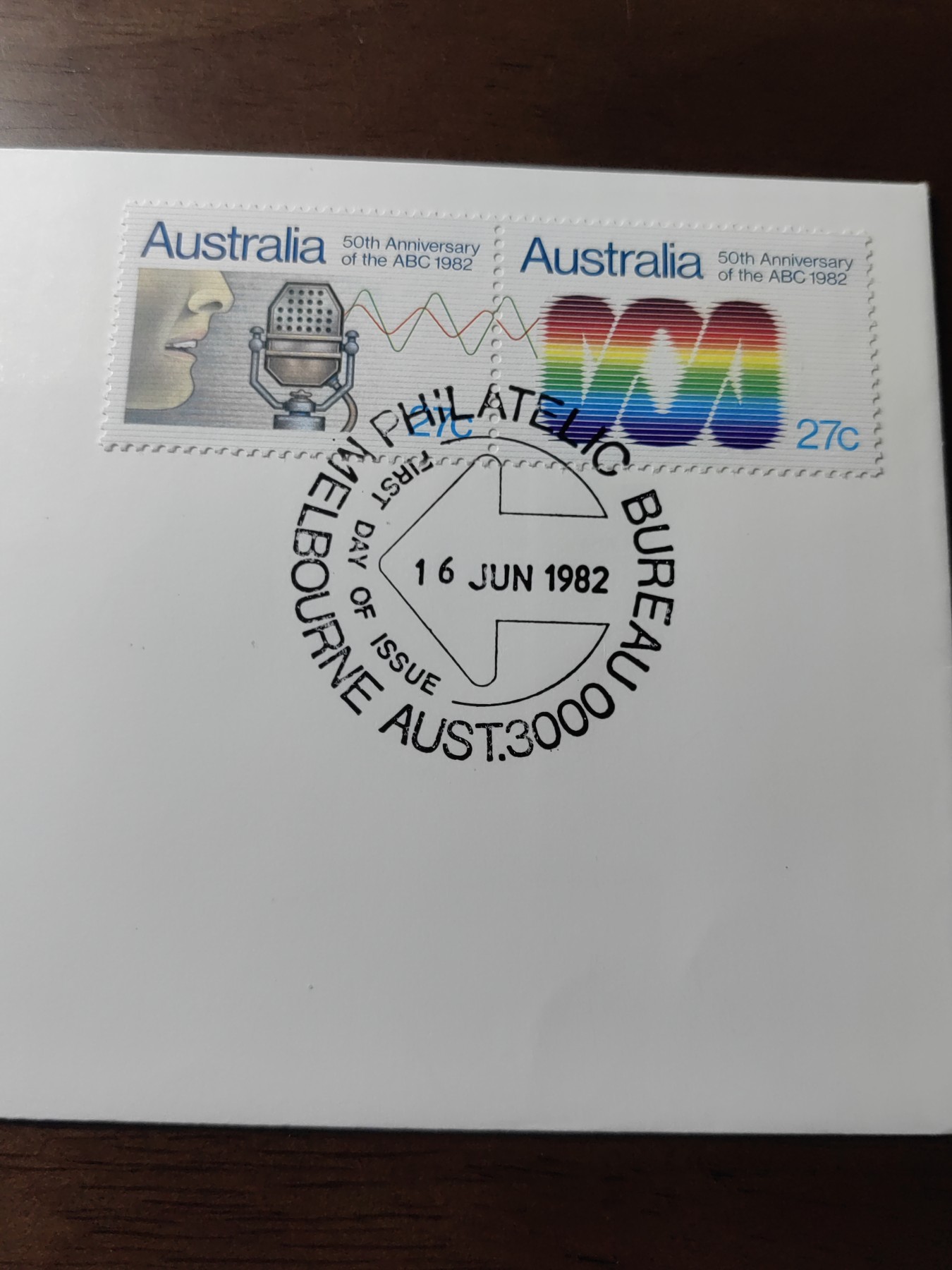 外国邮和小本票精品专场（秒杀和拍卖）第①⑥场 澳大利亚1982 英国ABC电视台成立50周年