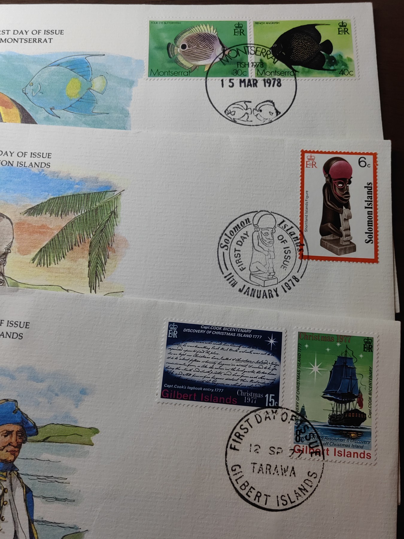 外国邮品精品专场（秒杀）第①③场 70年代多国特色纪念邮封全新18件（英国'印度尼西亚'意大利'牙买加'根西岛'加拿大'慕尼黑'挪威'几内亚'德国'波兰'冈比亚）