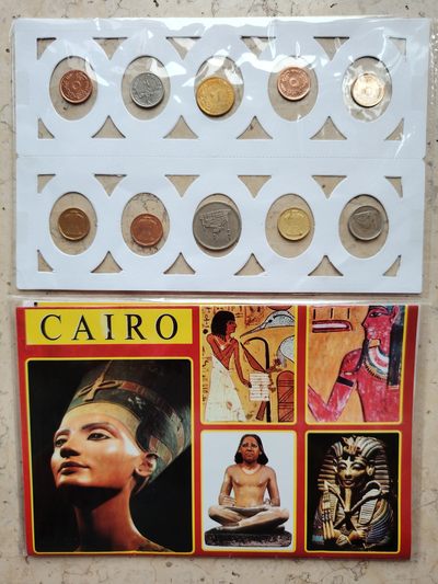 布加迪🐬～世界钱币🌾第 35 期 /  各国钱币  - 埃及🇪🇬 旅游钱币纪念品
